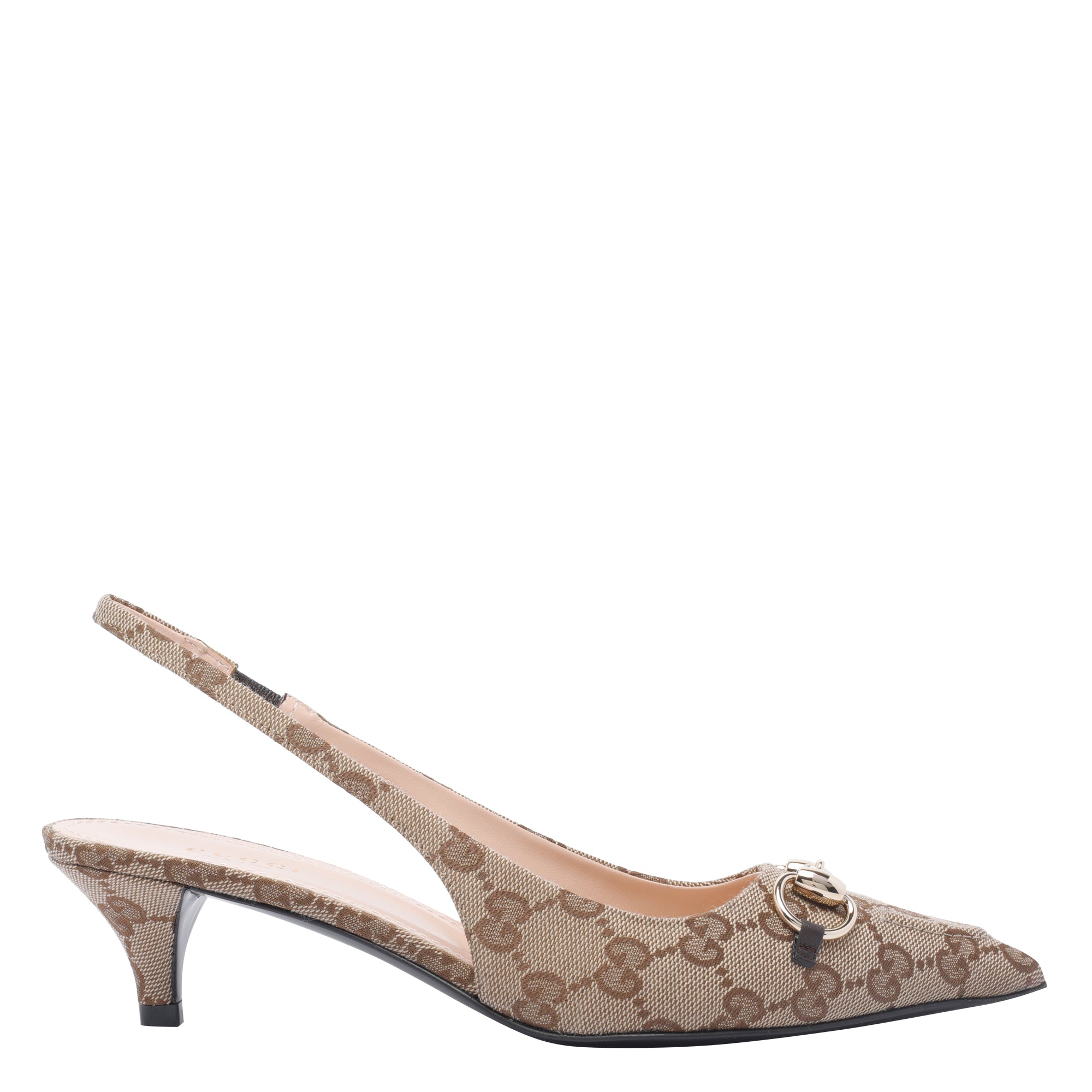 Gucci Sandals Beige Fabric/leather Sole