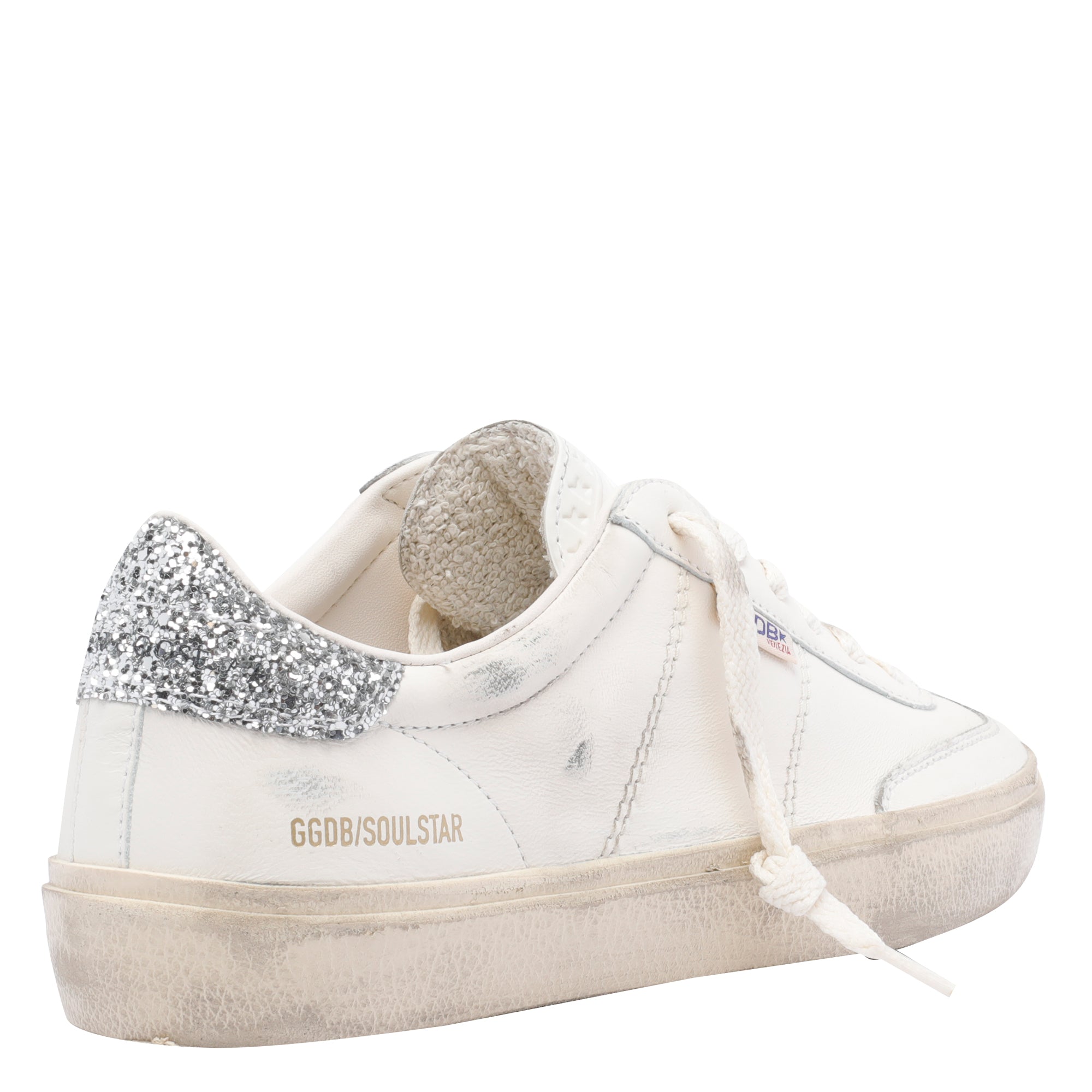 Golden Goose Sneakers White Calf Leather/rubber Sole