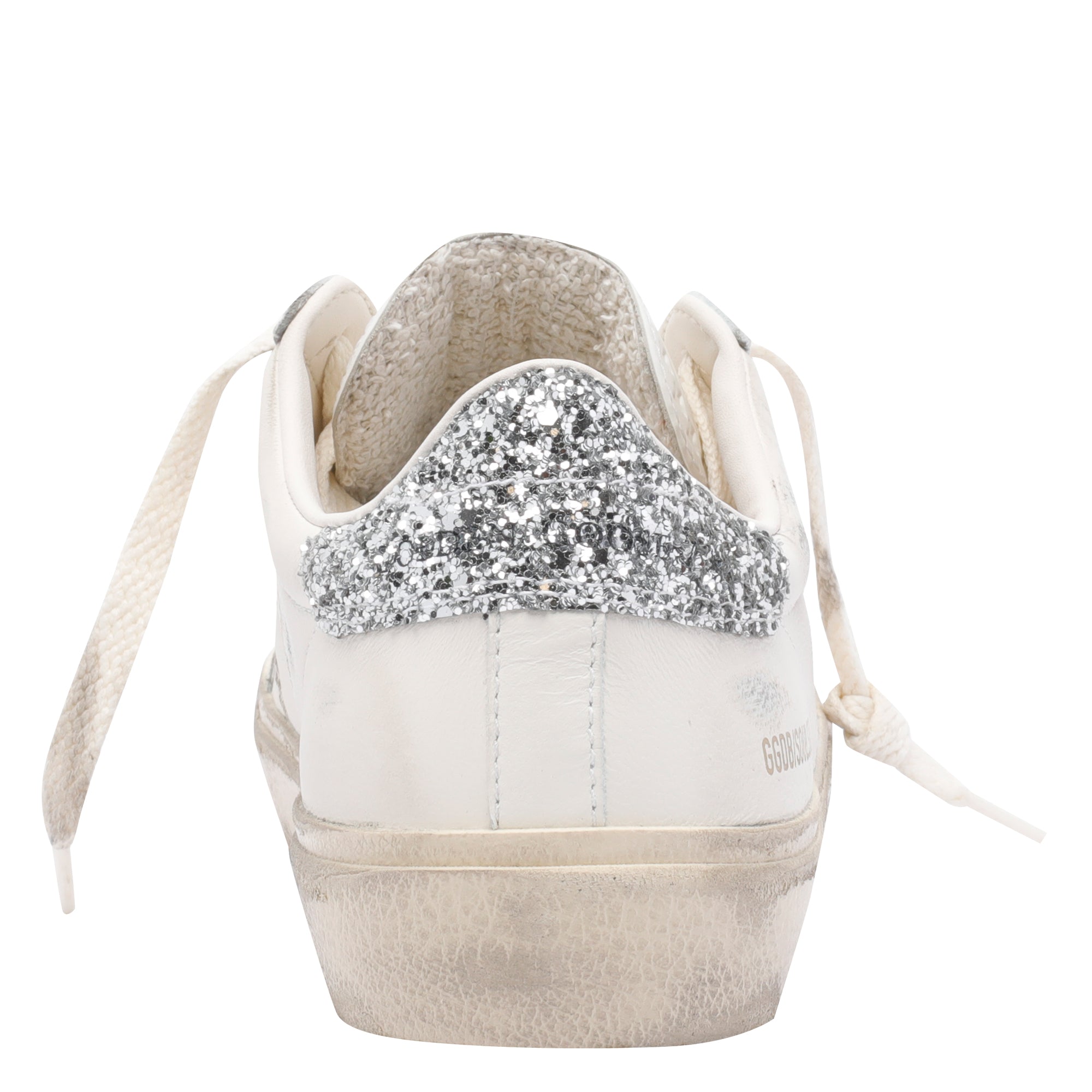 Golden Goose Sneakers White Calf Leather/rubber Sole