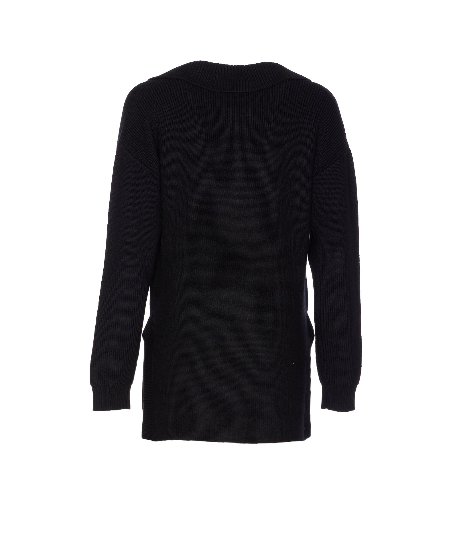 Elisabetta Franchi Sweaters Black Wool
