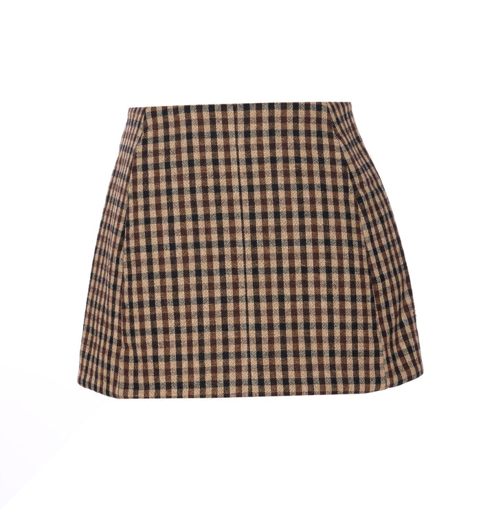 Ganni Skirts Beige Recycled Polyester