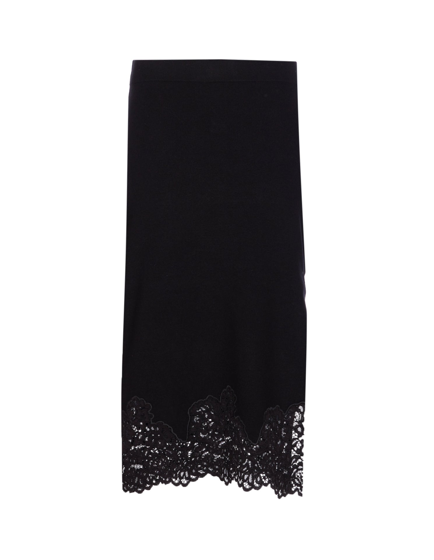 Twin-Set Skirts Black Viscose