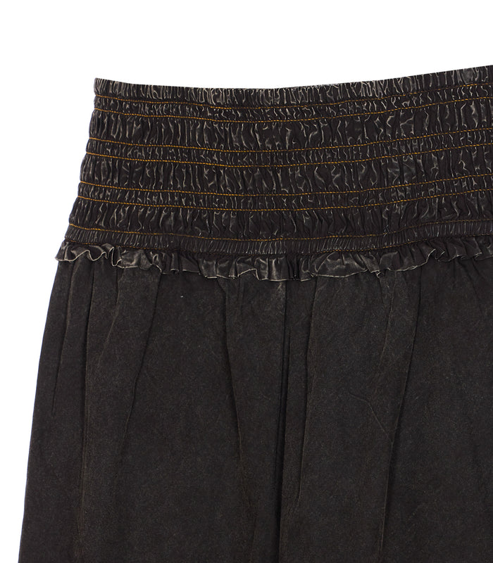 Ganni Skirts Black Organic Cotton