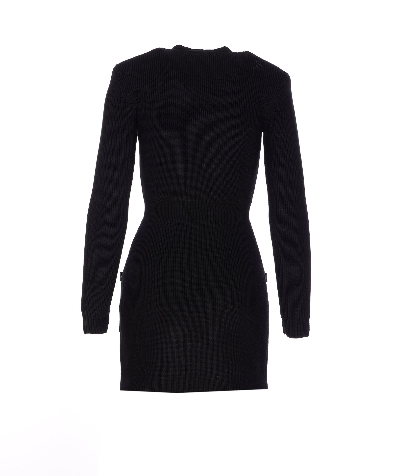 Elisabetta Franchi Dresses Black Wool