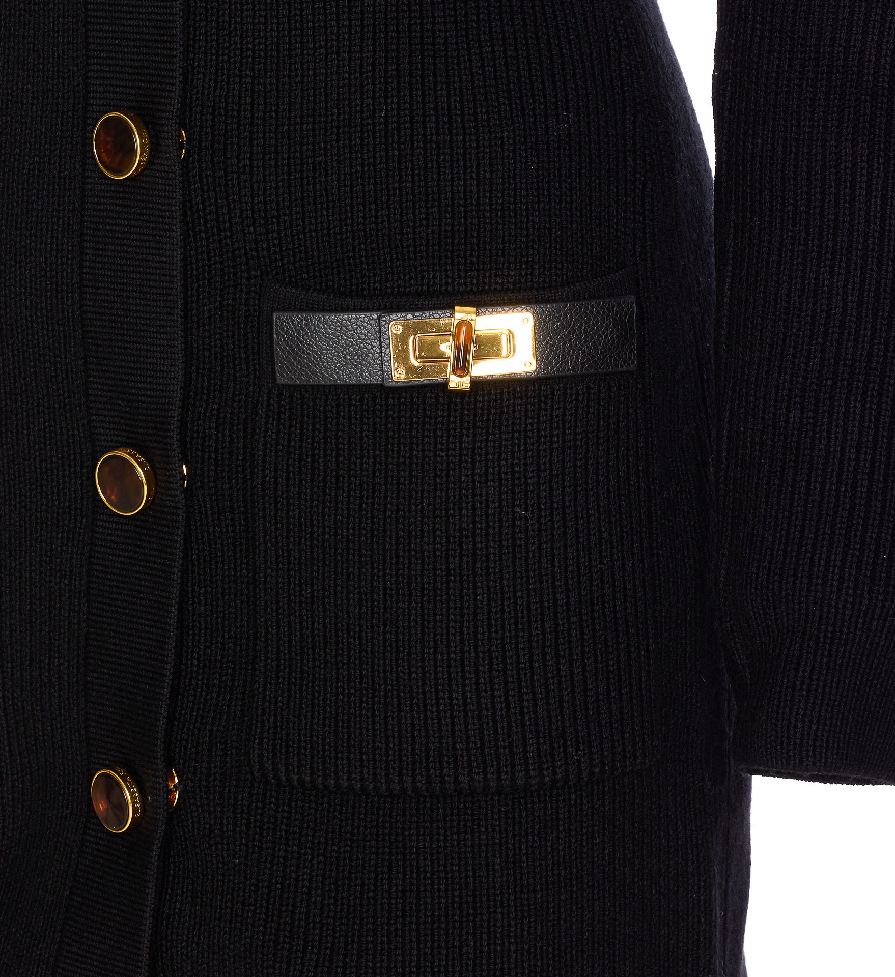 Elisabetta Franchi Dresses Black Wool