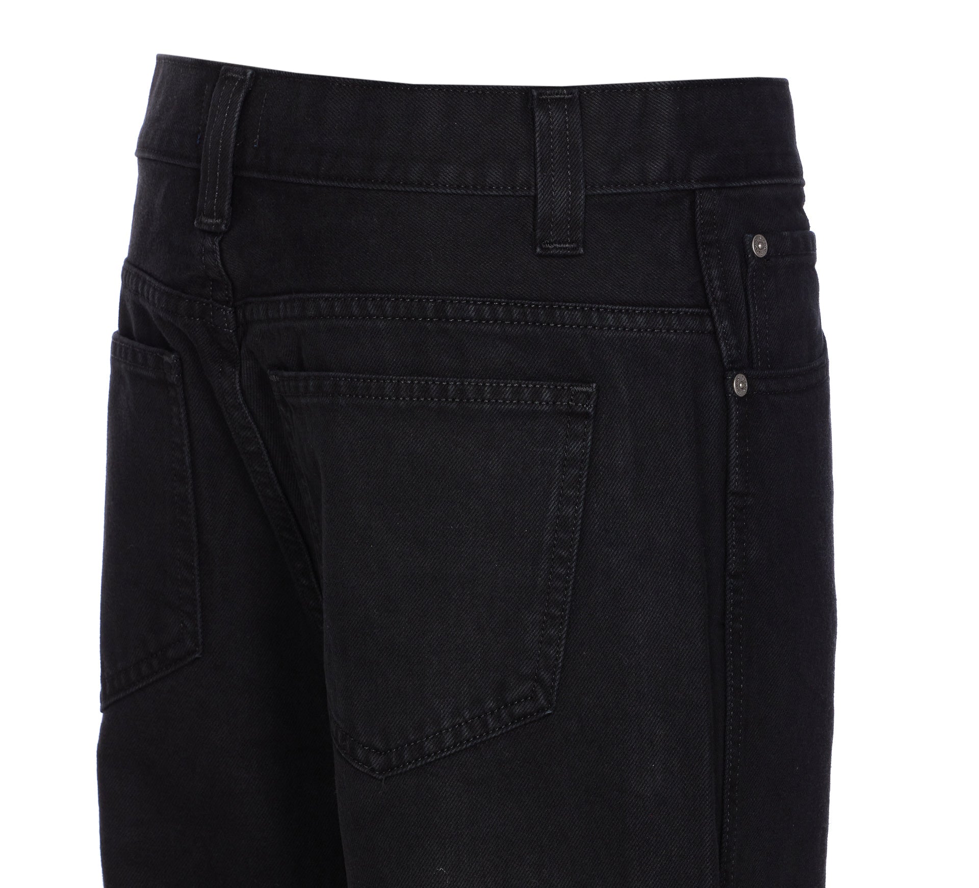 Khaite Jeans Black Cotton