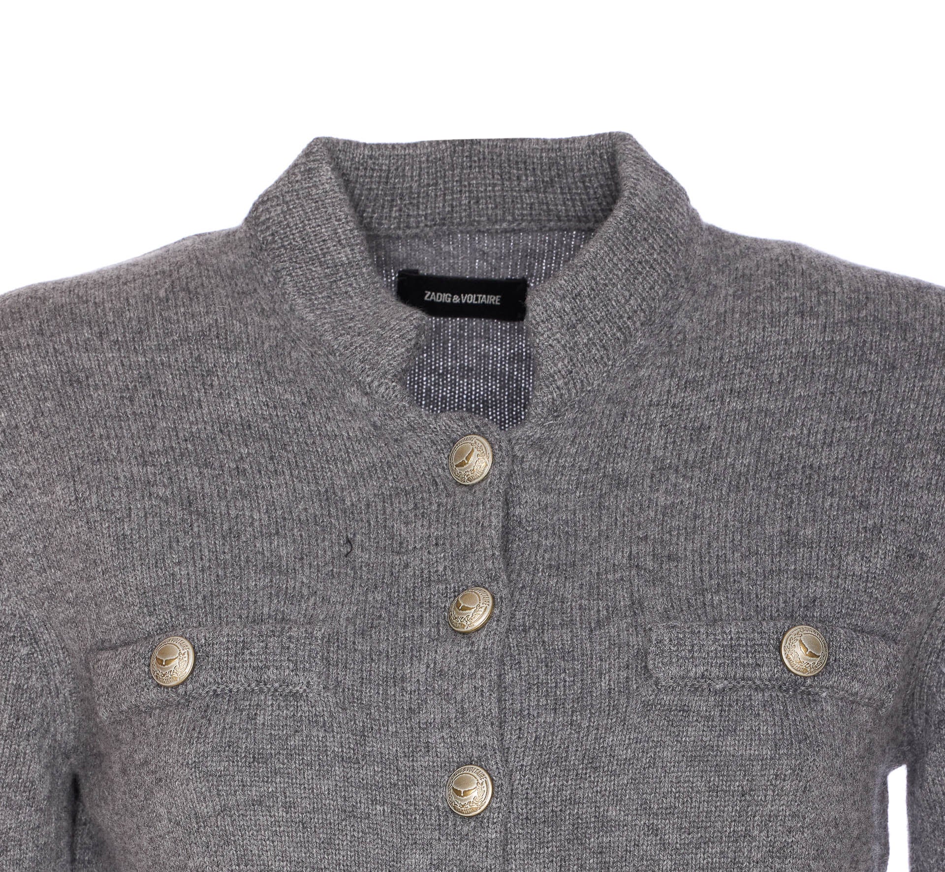 Zadig & Voltaire Sweaters Grey Wool
