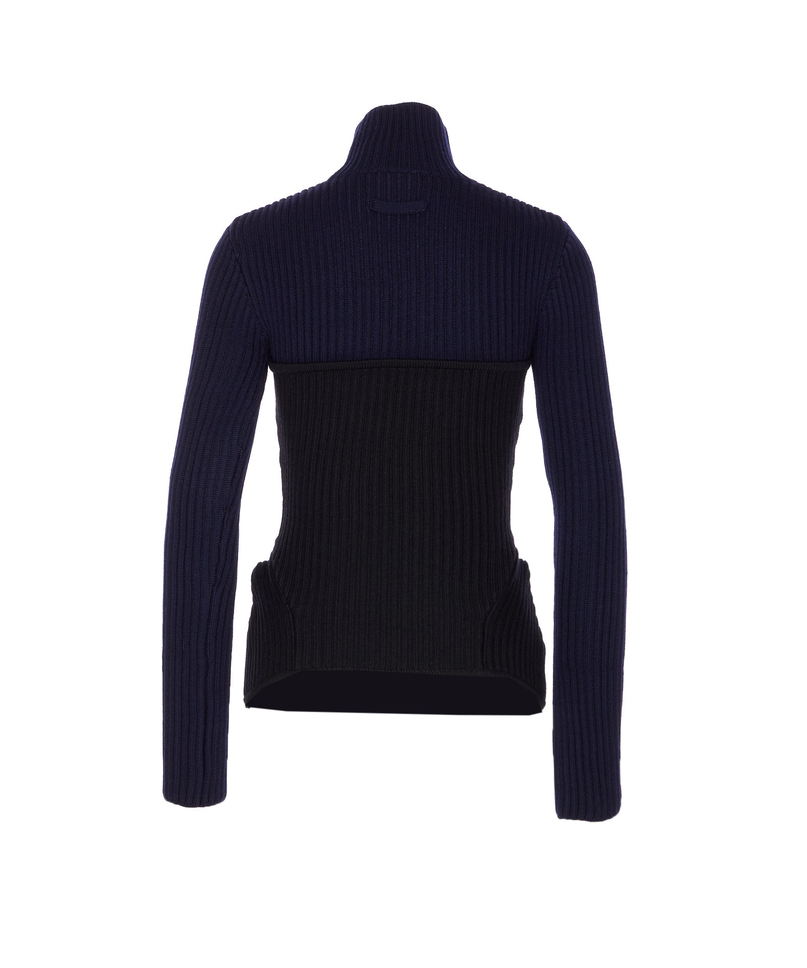 Jean Paul Gaultier Sweaters Blue Virgin Wool