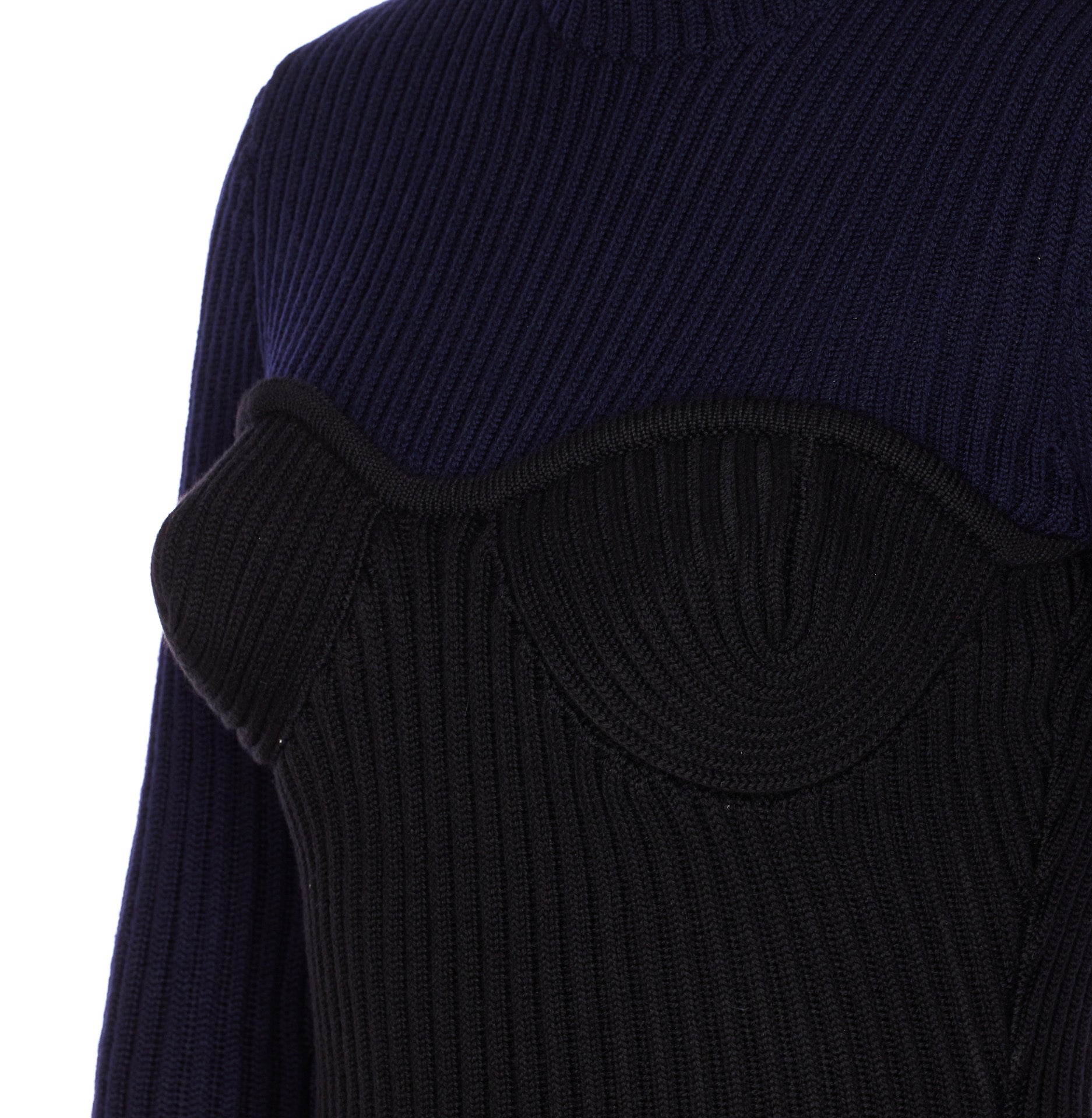Jean Paul Gaultier Sweaters Blue Virgin Wool