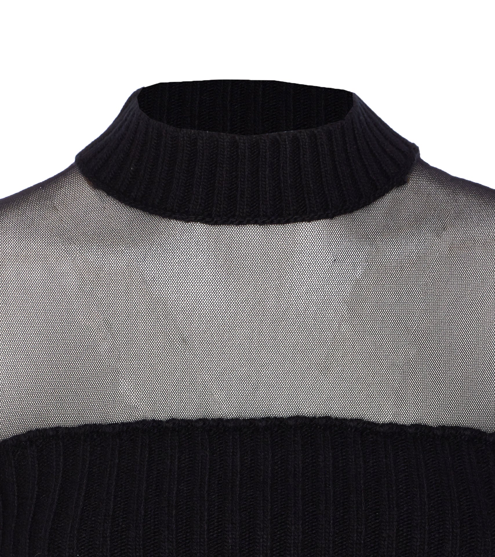 Jean Paul Gaultier Sweaters Black Virgin Wool