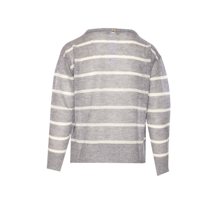 Twin-Set Sweaters Grey Acrylic