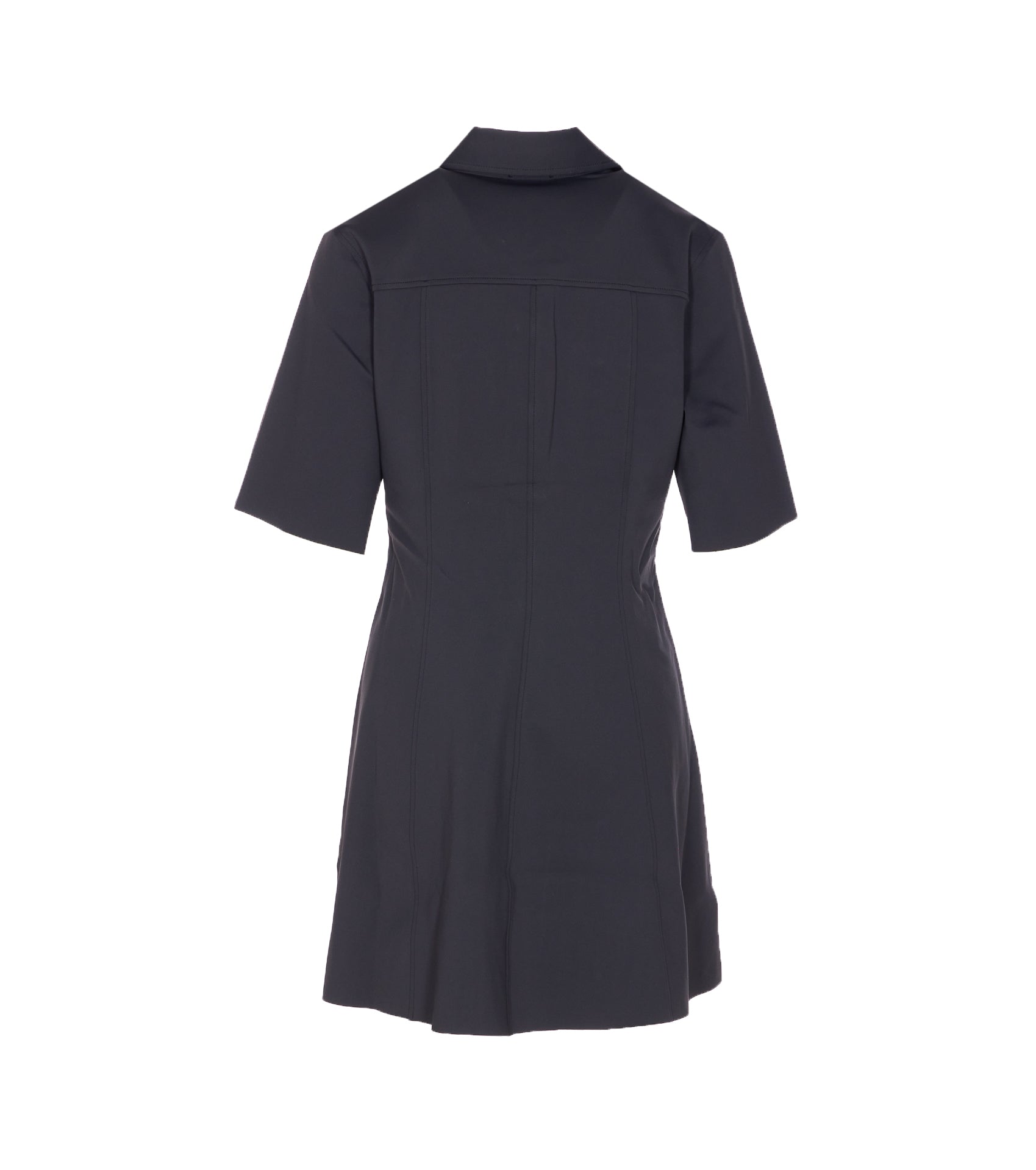 Ganni Dresses Grey Recycled Polyamide