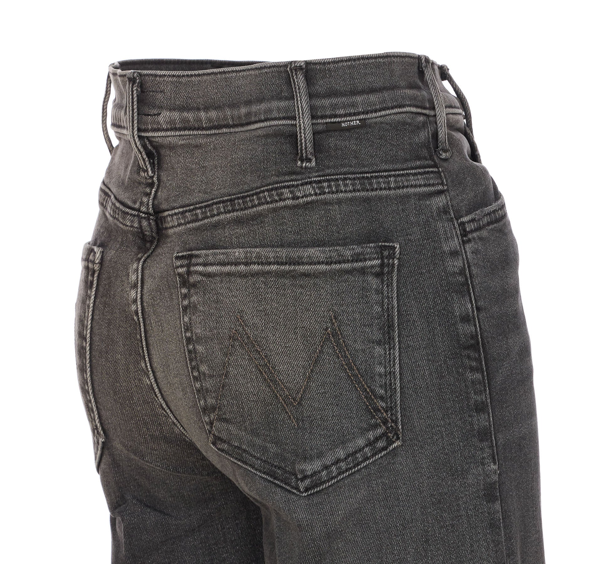 Mother Jeans Grey Cotton
