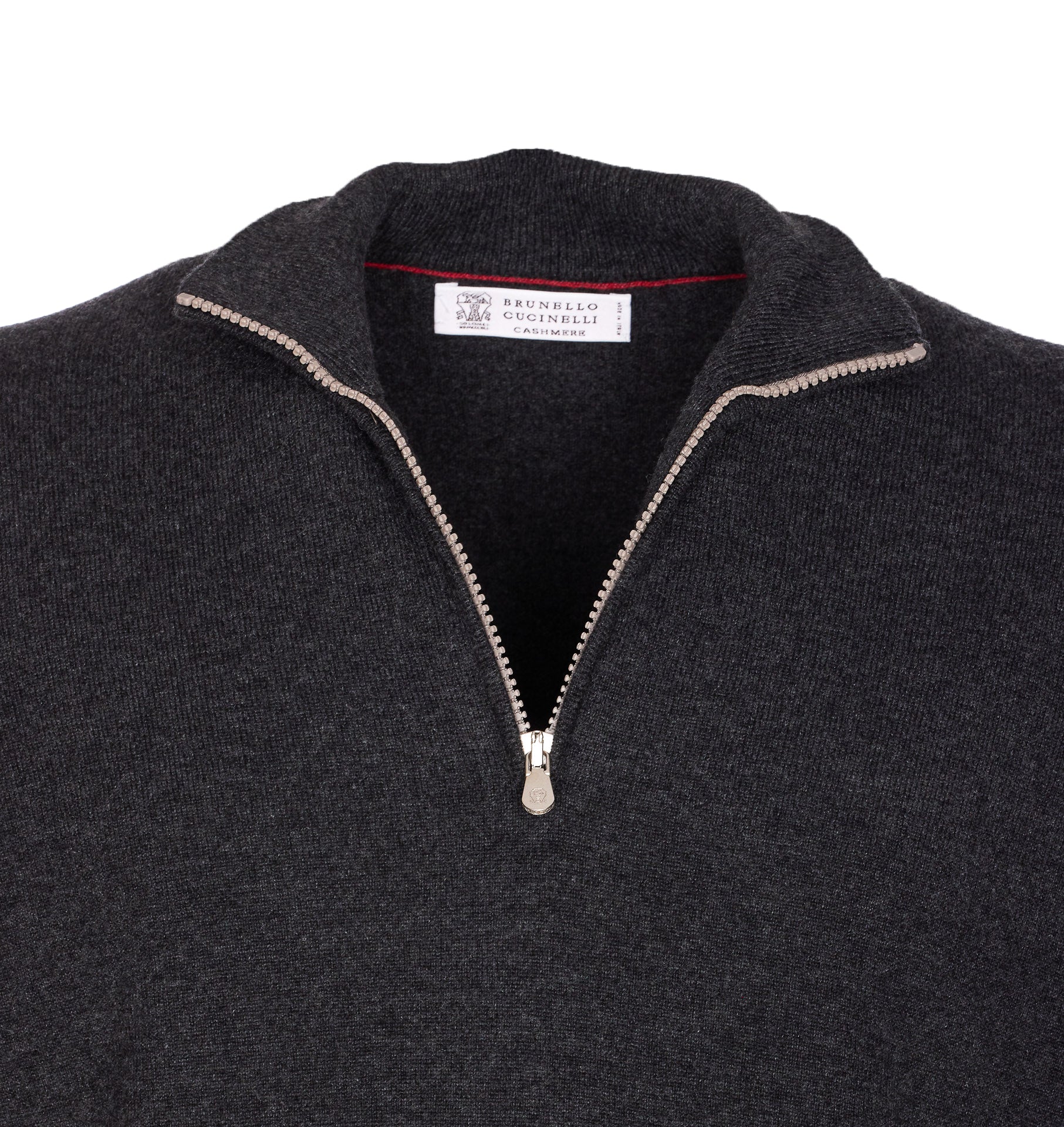 Brunello Cucinelli Sweaters Grey Cashmere