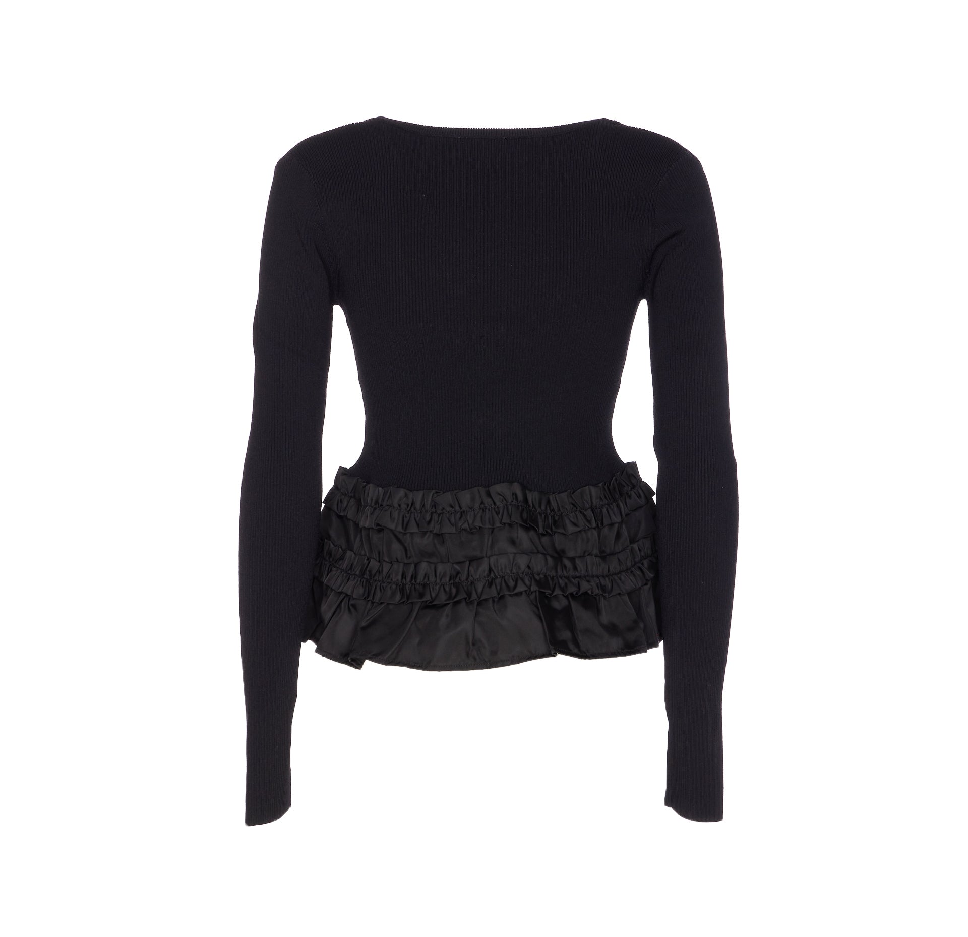 Ganni Sweaters Black Viscose