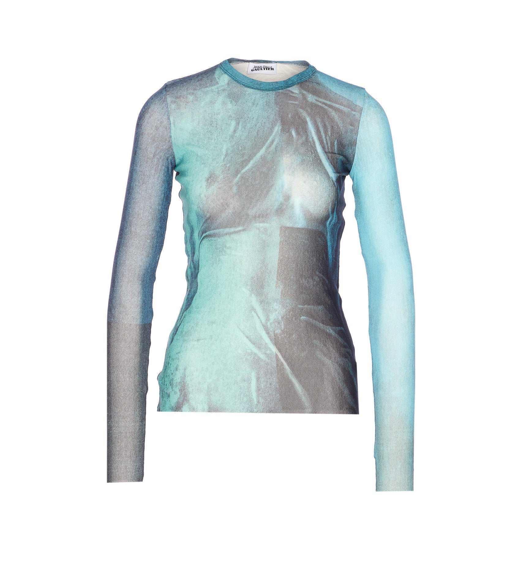 JEAN PAUL GAULTIER Sweaters Blue Polyamide