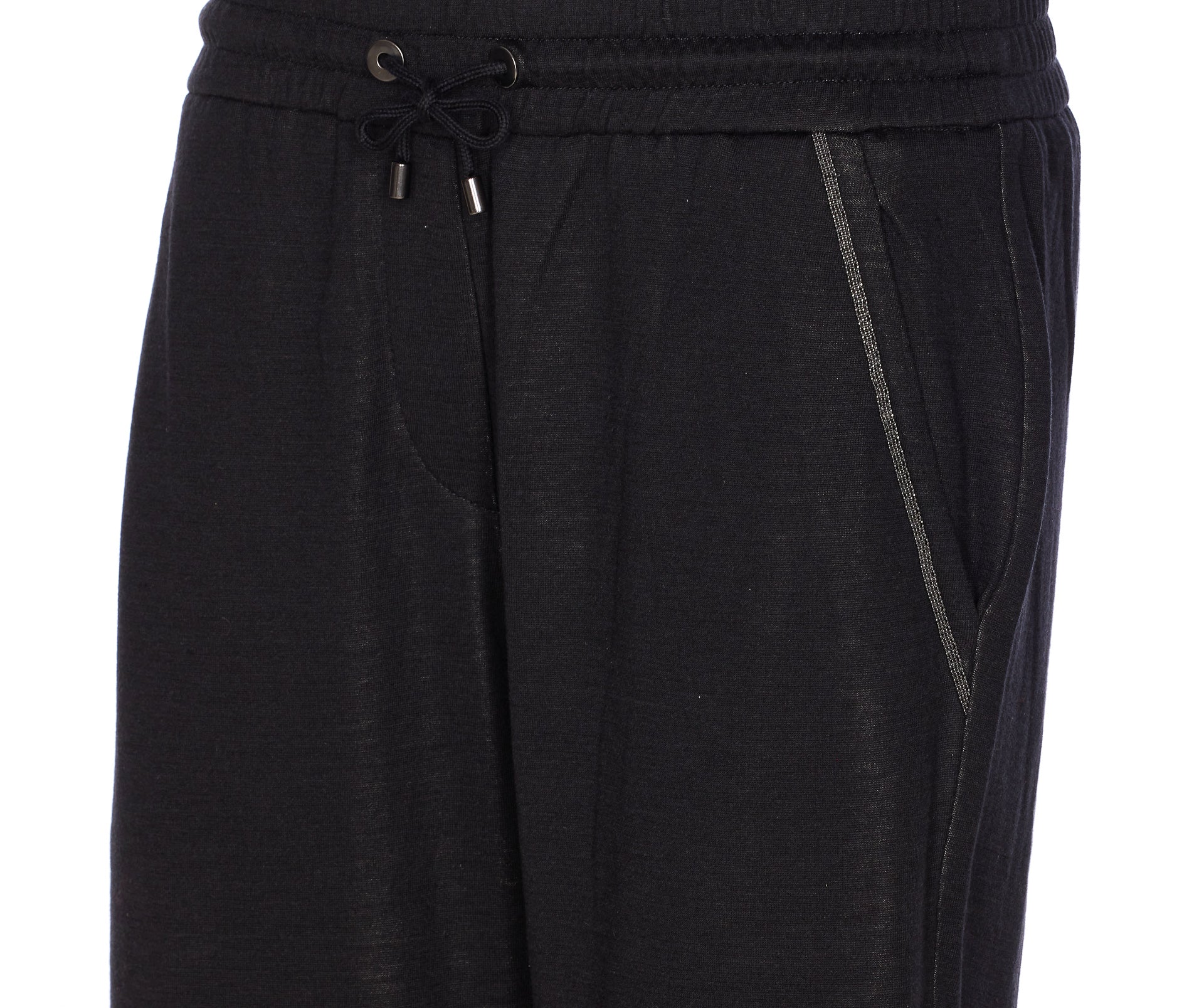 Brunello Cucinelli Trousers Black Cotton