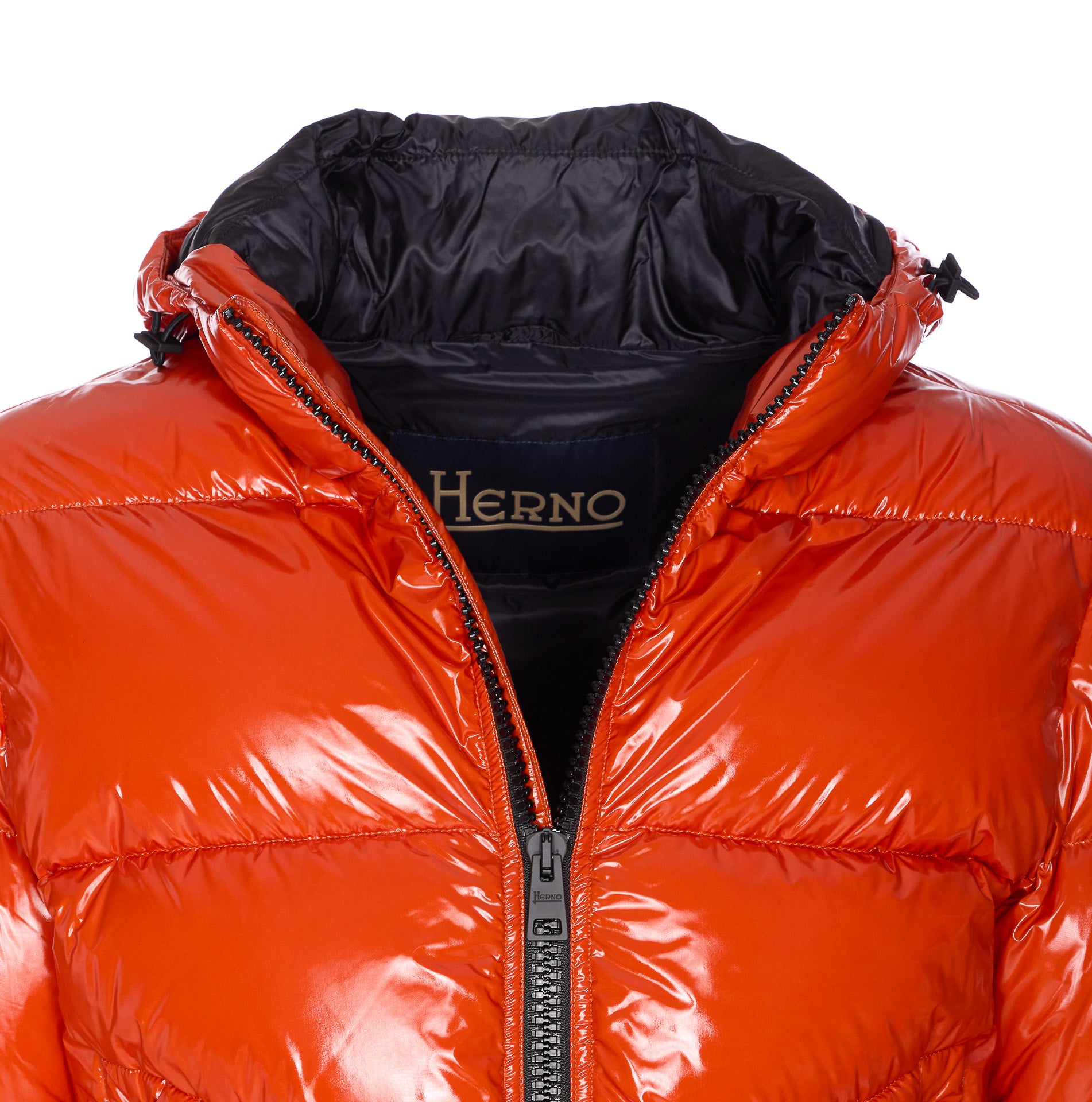 Herno Coats Orange Polyamide