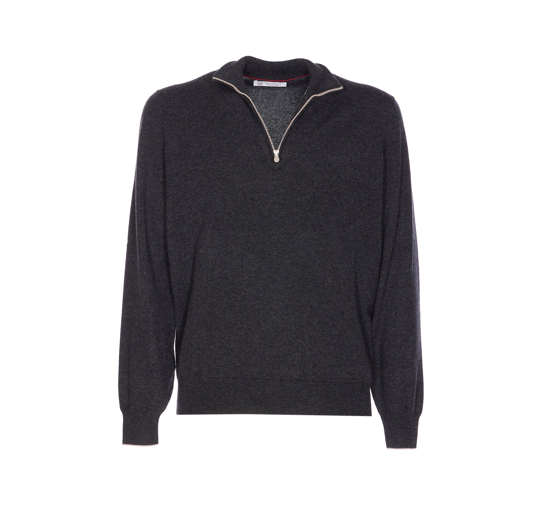 Brunello Cucinelli Sweaters Grey Cashmere