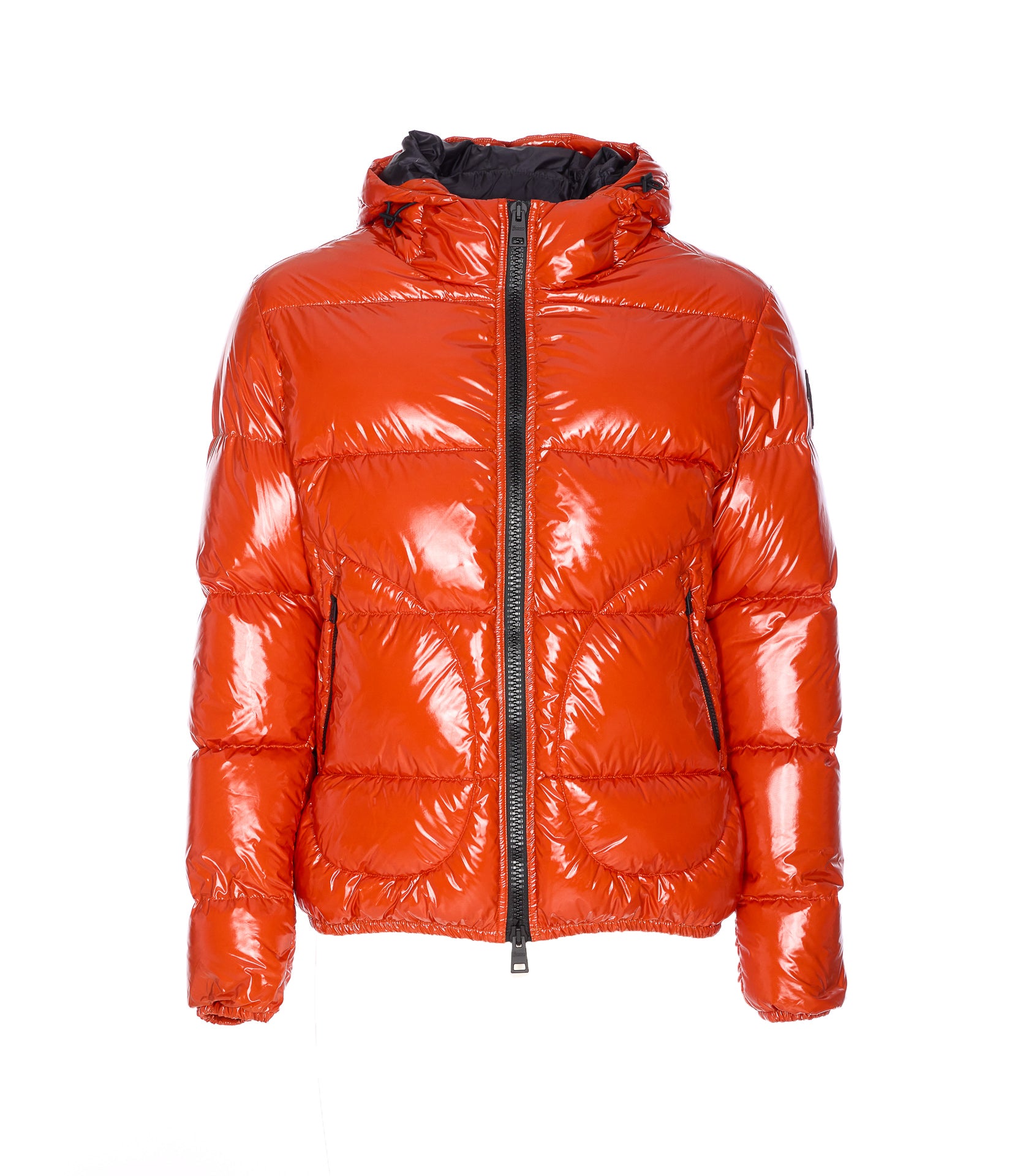 Herno Coats Orange Polyamide