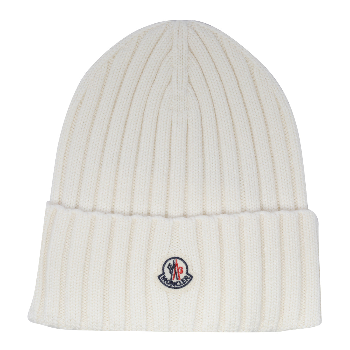 Moncler Hats White Virgin Wool