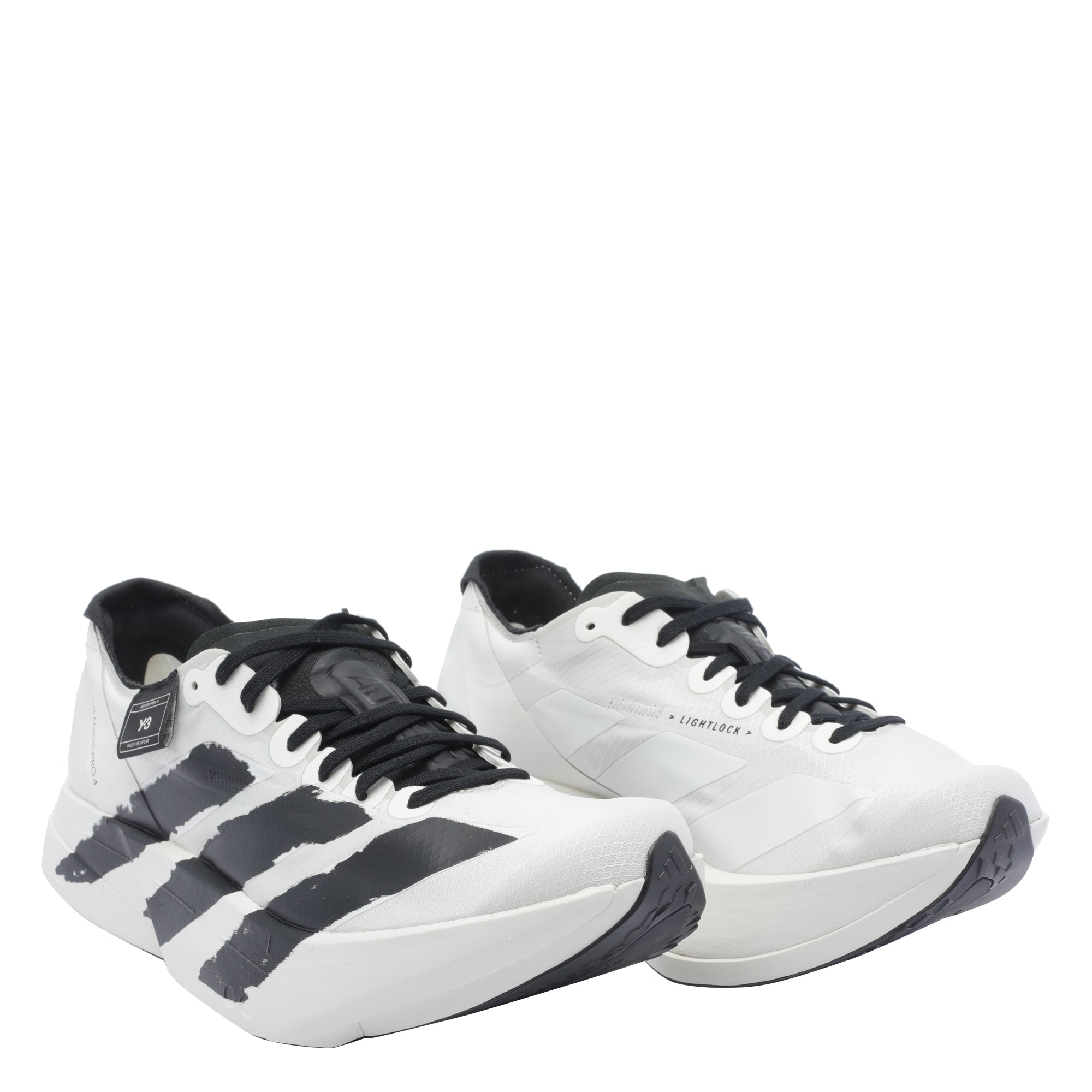 Y-3 Sneakers White Fabric/rubber Sole