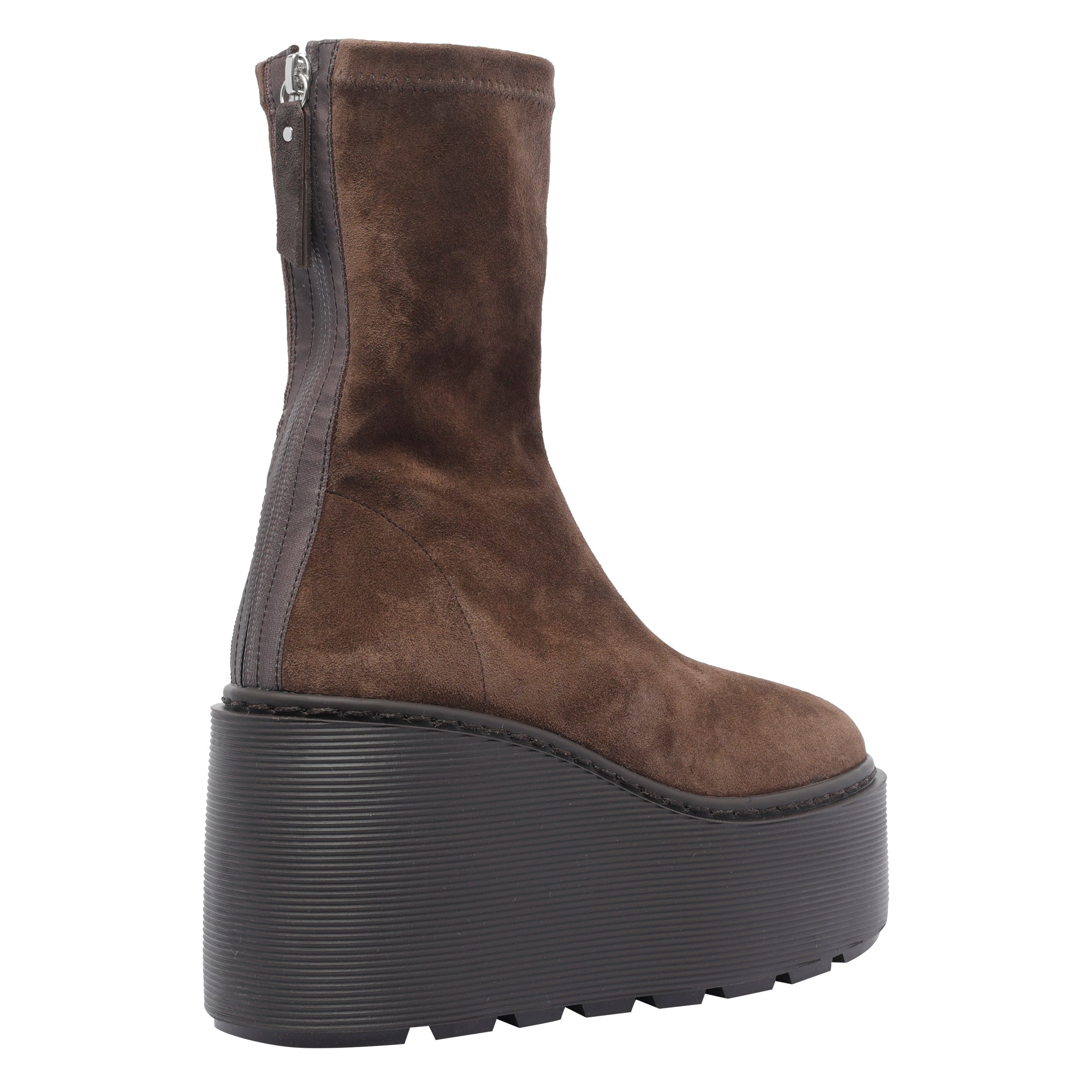 Vic Matie Boots Brown Suede Leather/ Rubber Sole