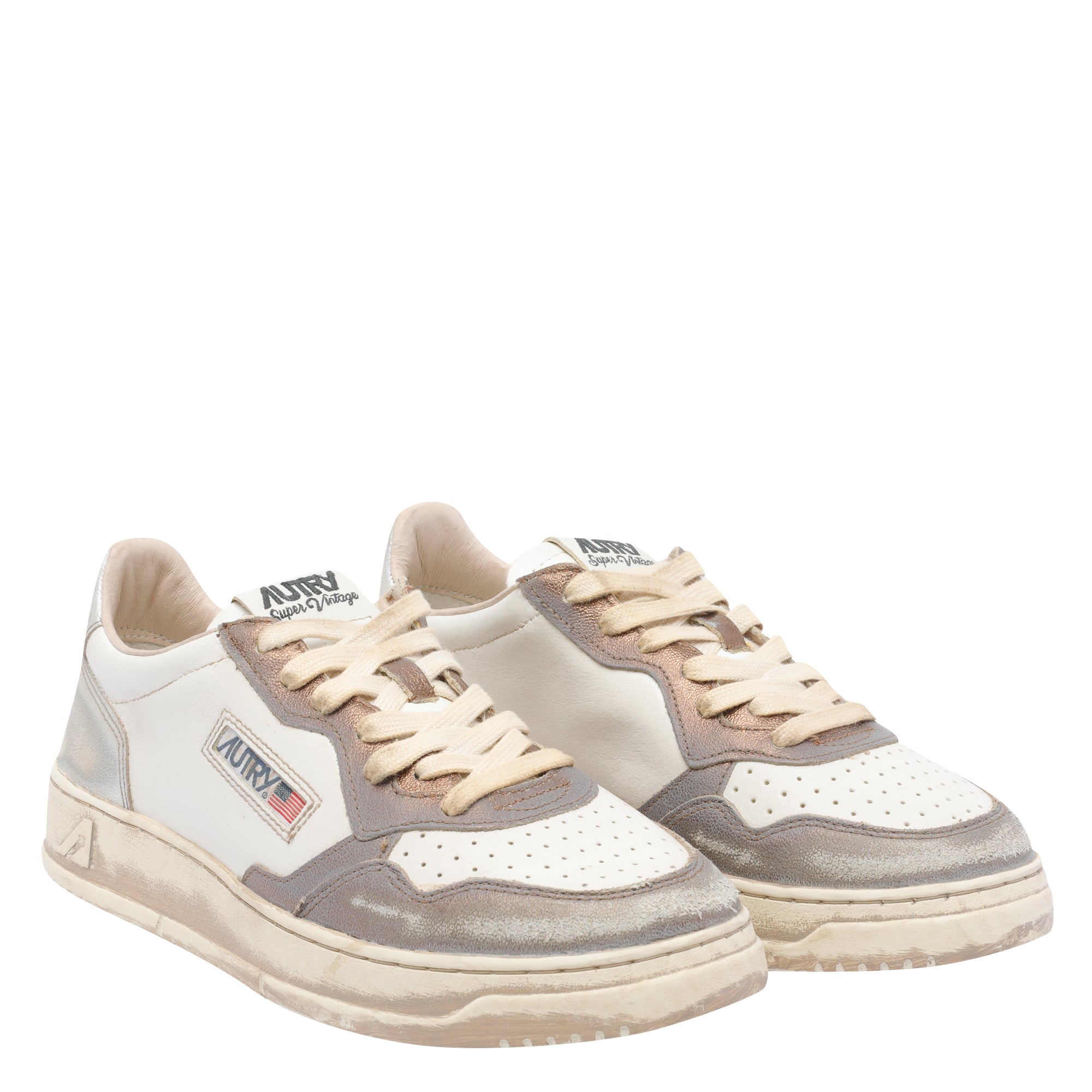 Autry Sneakers White Calf Leather/ Rubber Sole