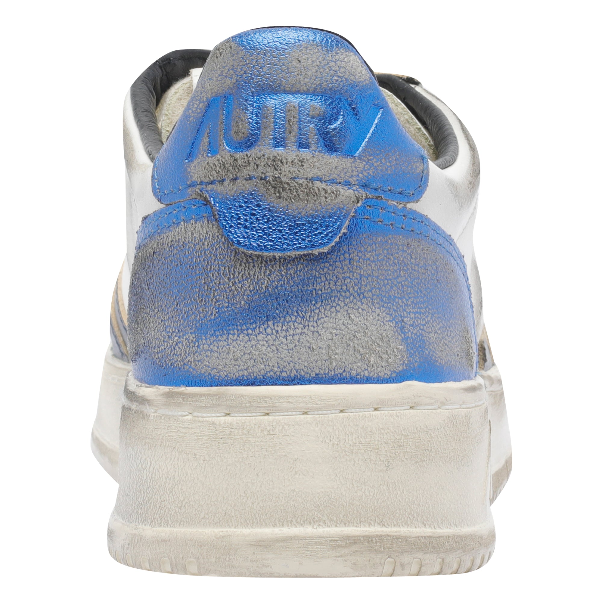 Autry Sneakers Blue Calf Leather And/ Rubber Sole