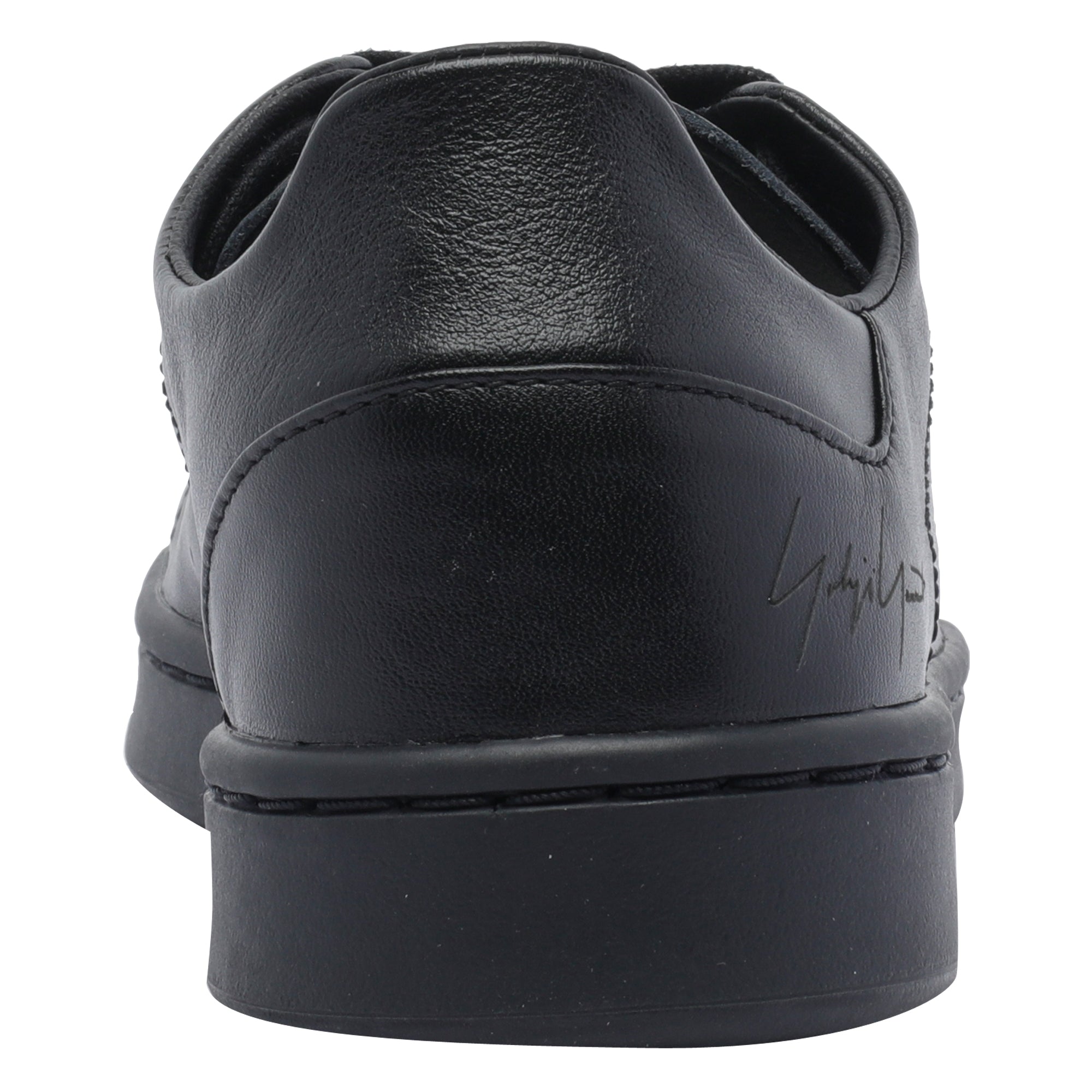 Y-3 Sneakers Black Calf Leather/ Rubber Sole