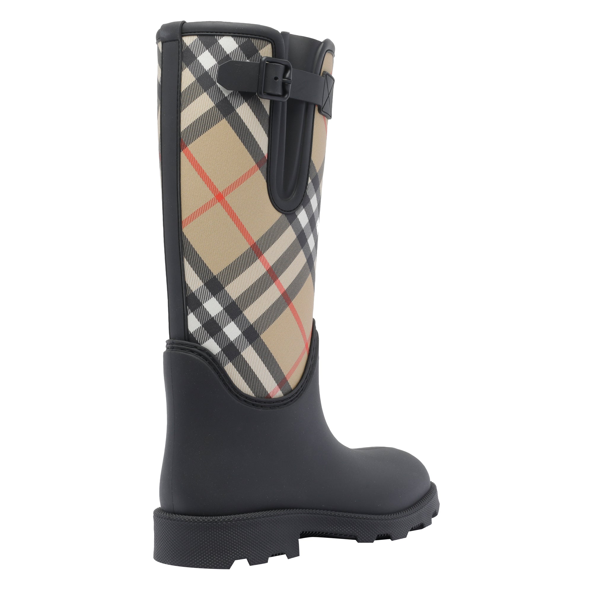 Burberry Boots Black 100 Rubber/ Rubber Sole
