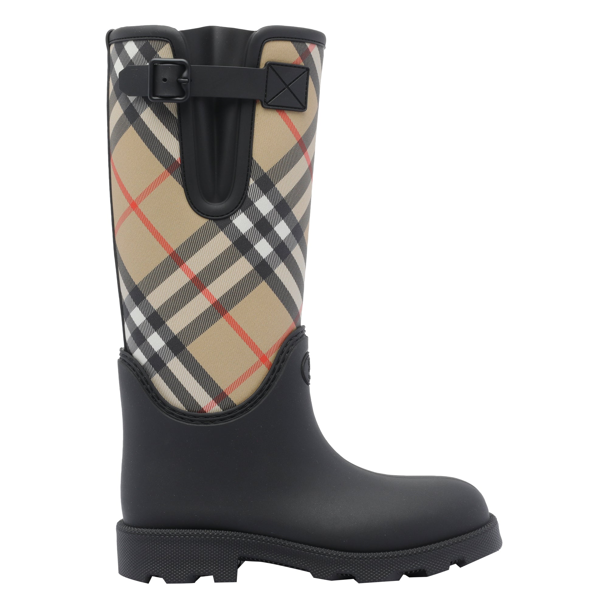 Burberry Boots Black 100 Rubber/ Rubber Sole
