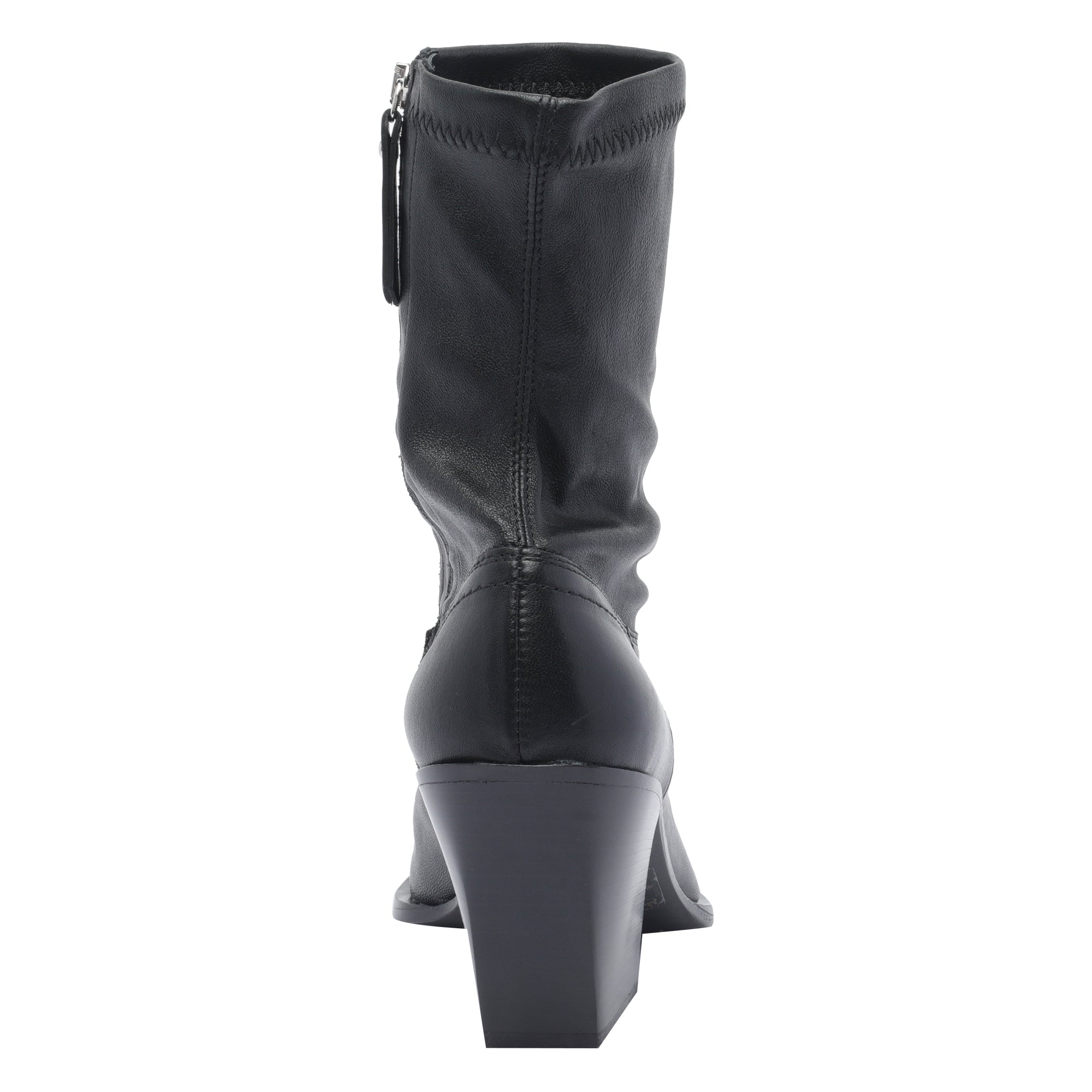 Vic Matie Boots Black Calf Leather/ Rubber Sole