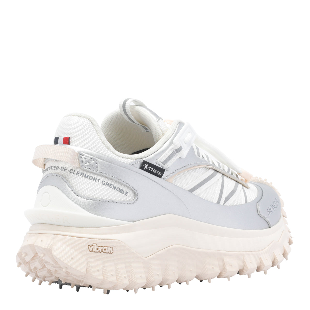Moncler Sneakers White Fabric