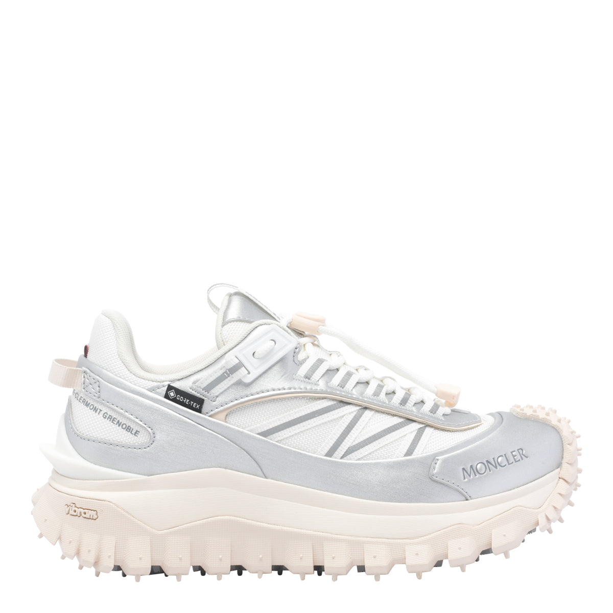 Moncler Sneakers White Fabric