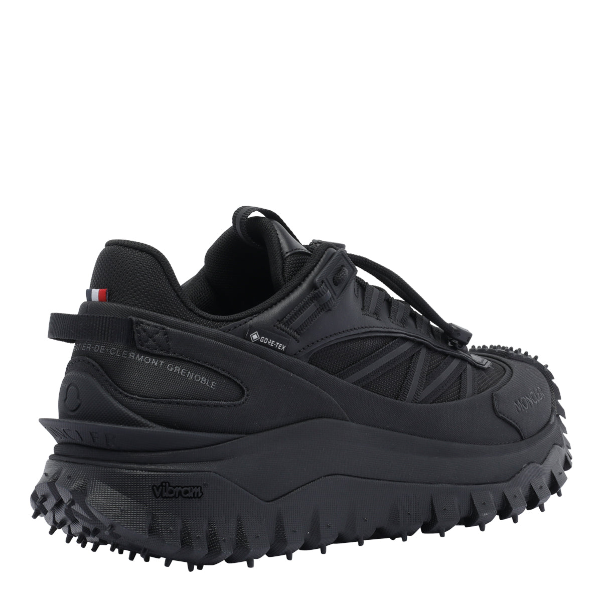 Moncler Sneakers Black Fabric