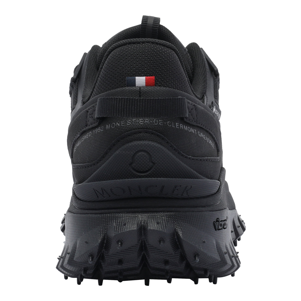 Moncler Sneakers Black Fabric