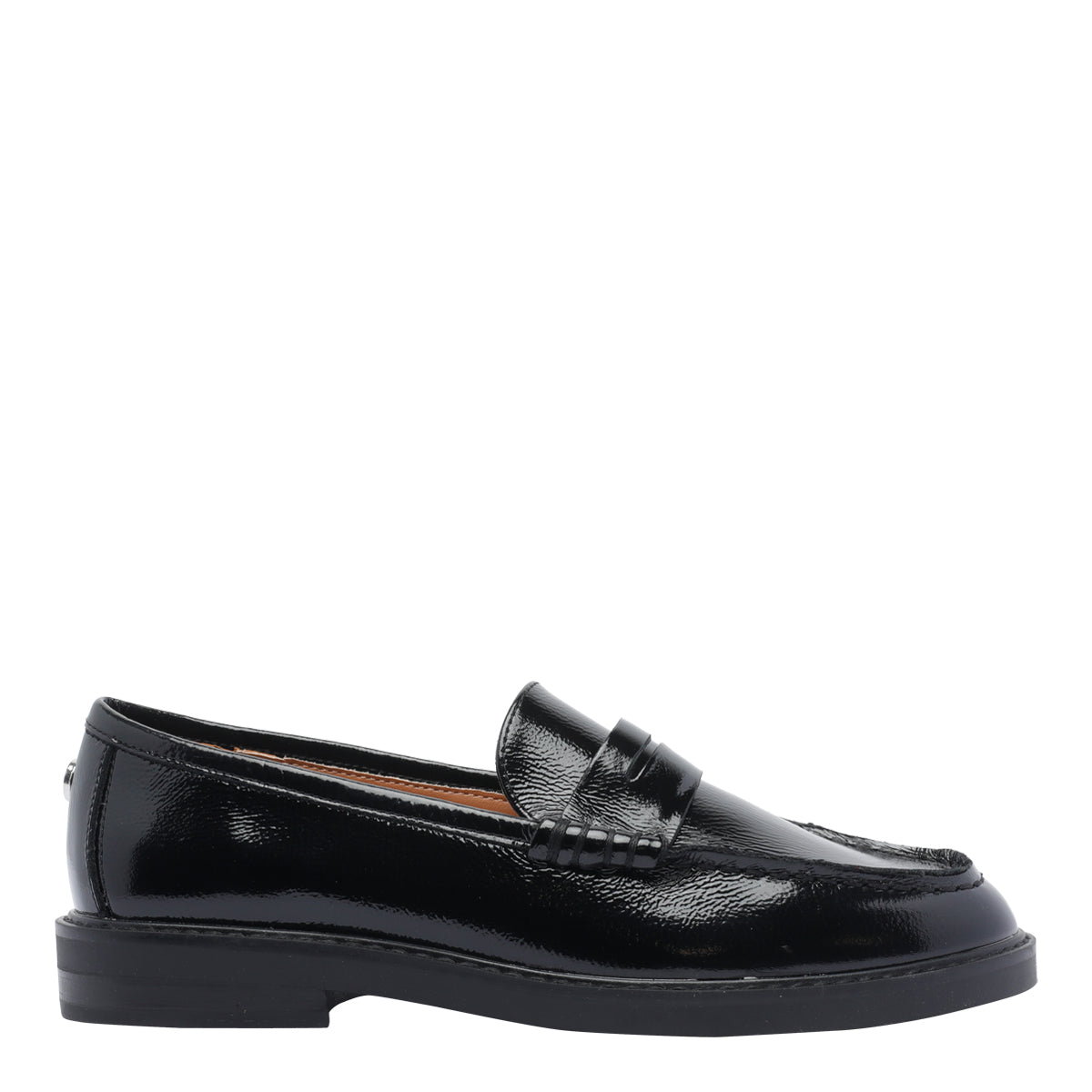 Steve Madden Flat shoes Black Patent Leather/rubber Sole