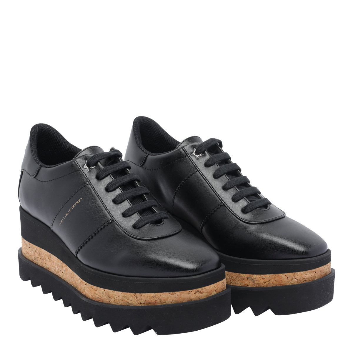 Stella Mccartney Sneakers Black Synthetic Leather/rubber Sole