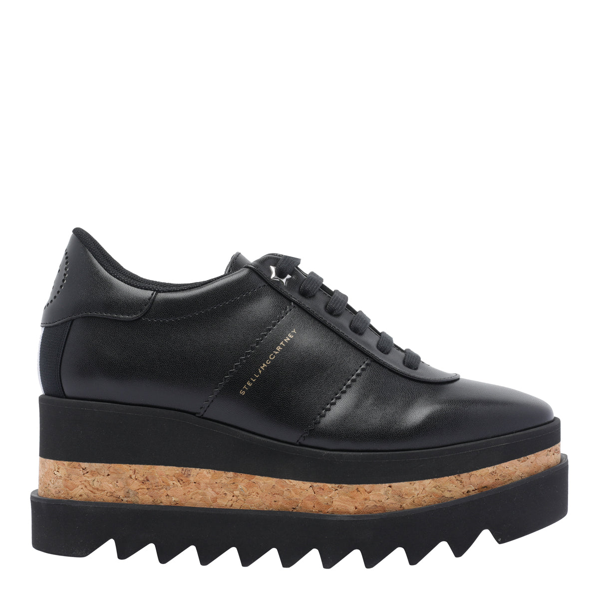Stella Mccartney Sneakers Black Synthetic Leather/rubber Sole