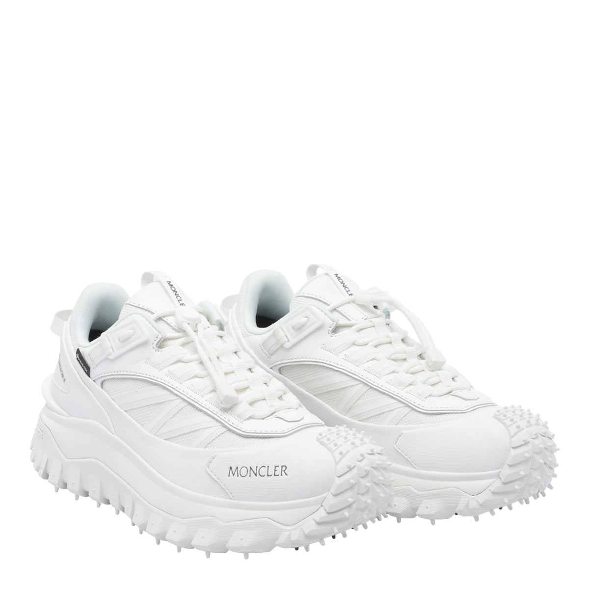 Moncler Sneakers White Fabric