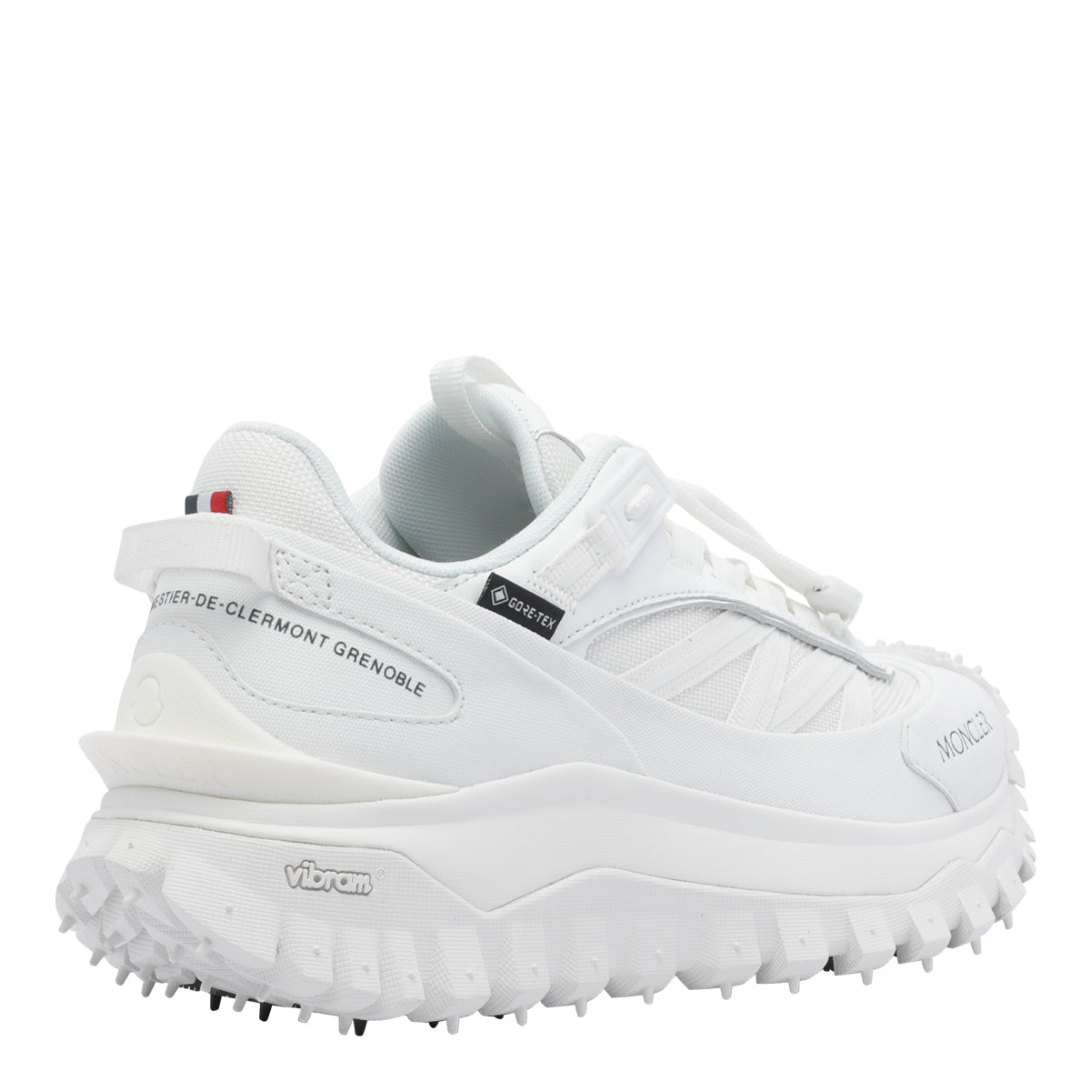 Moncler Sneakers White Fabric