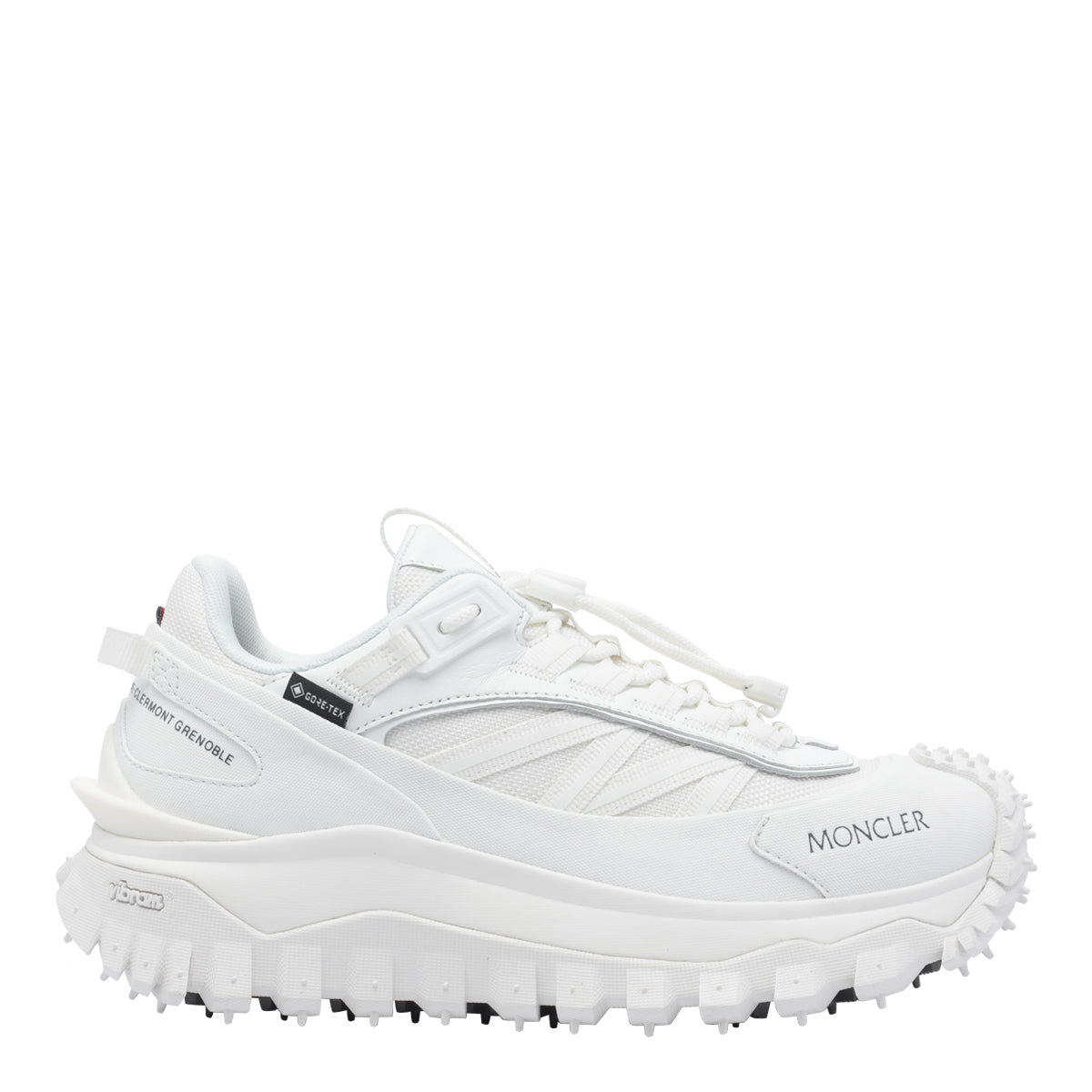 Moncler Sneakers White Fabric