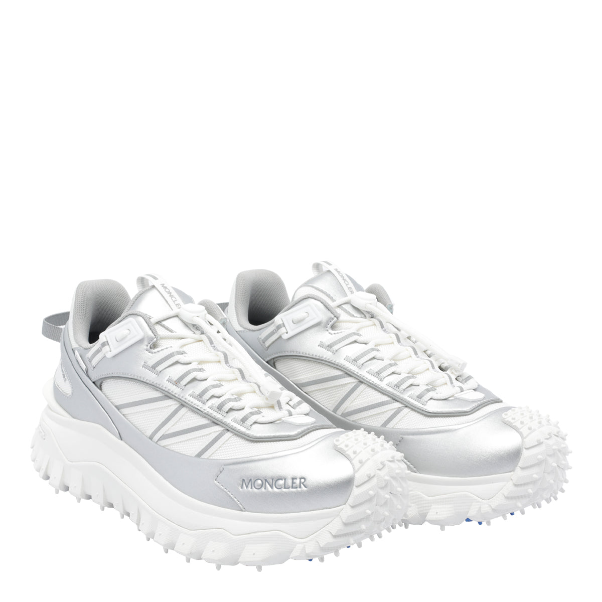 Moncler Sneakers White Fabric