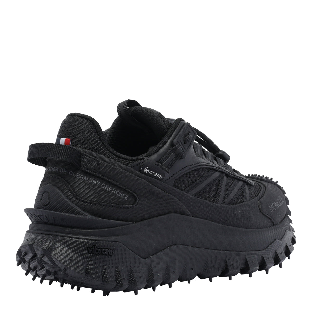 Moncler Sneakers Black Fabric