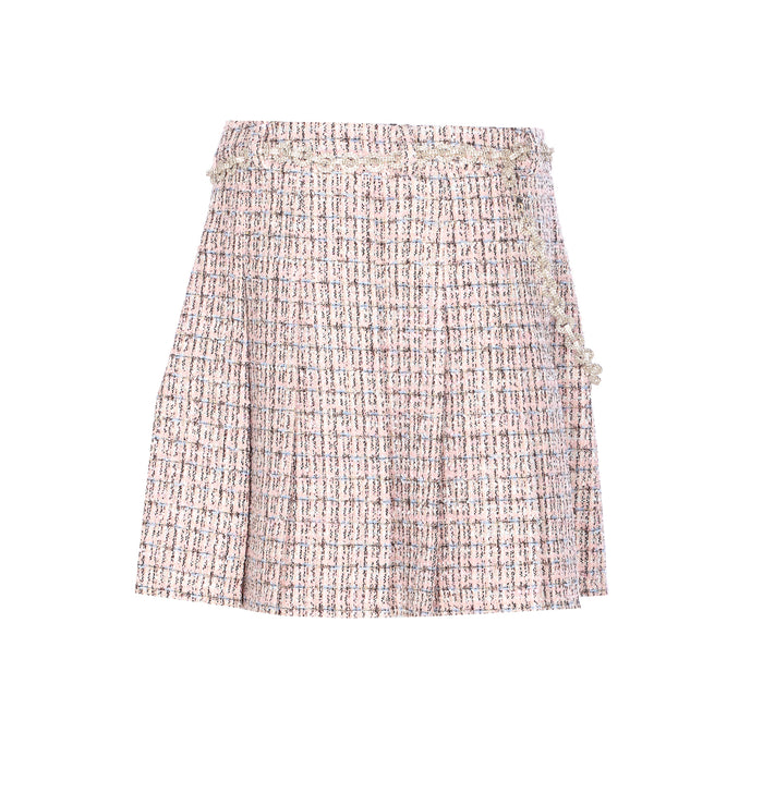 Self Portrait Skirts Pink Polyester