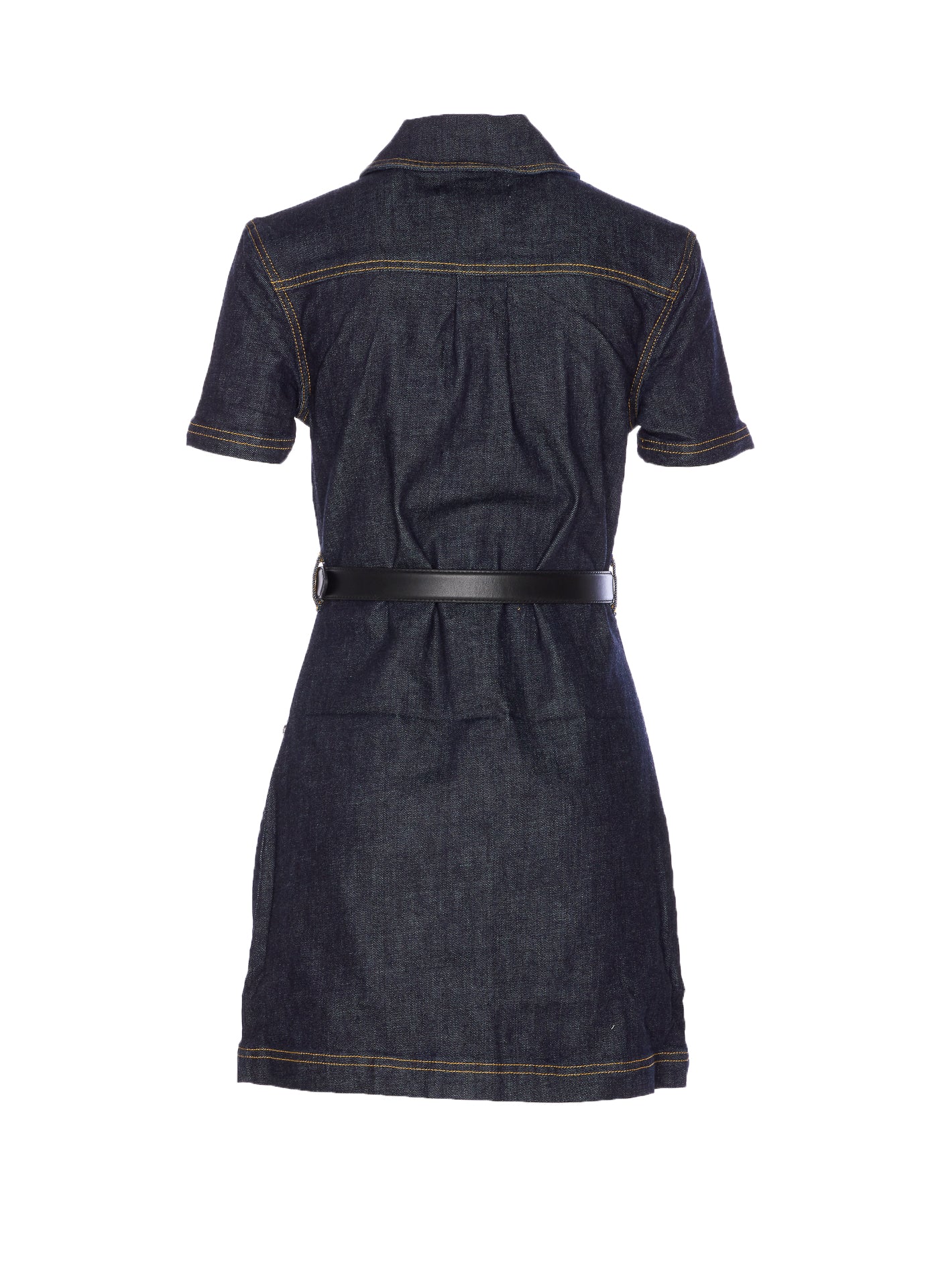 Self Portrait Dresses Blue Cotton