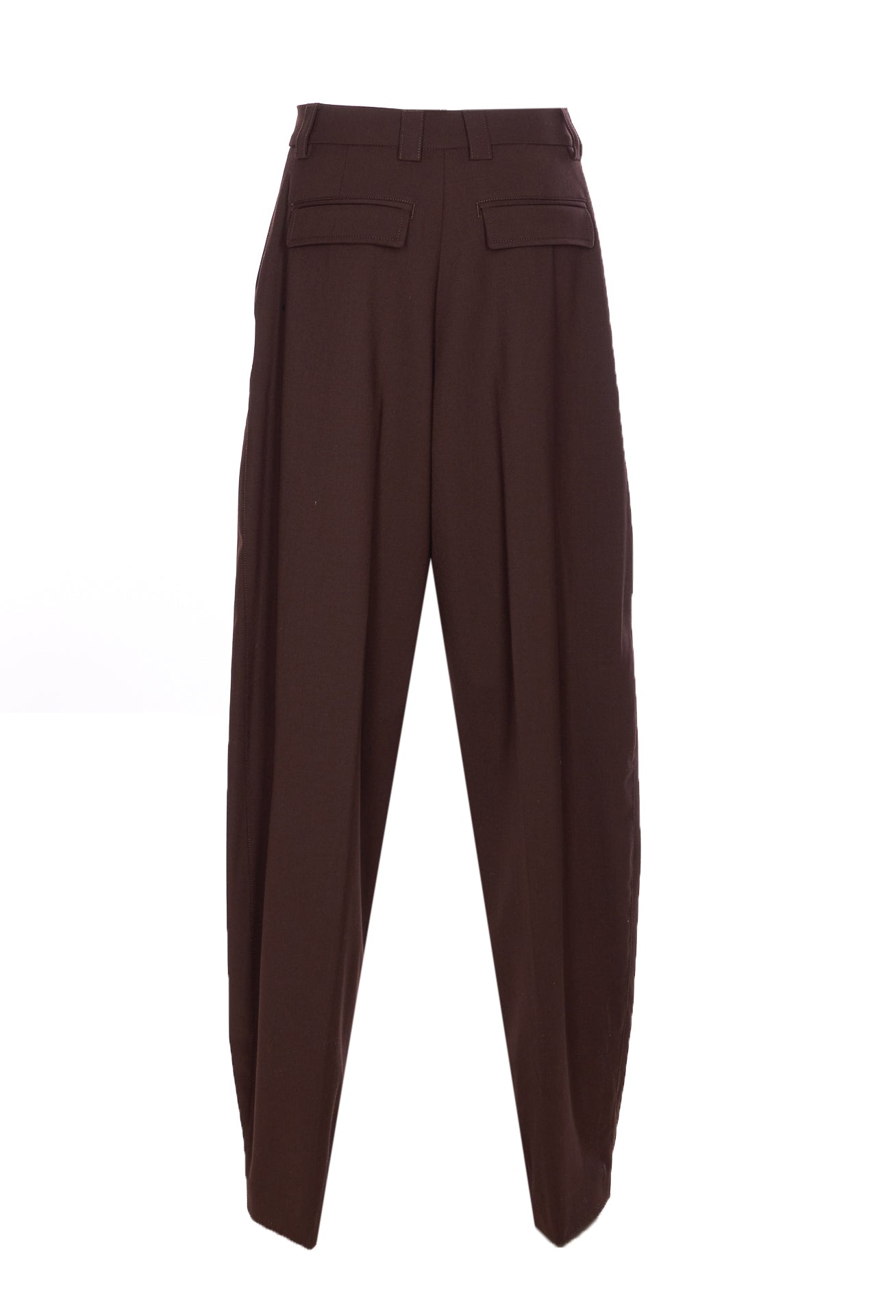 The Latest Trousers Brown Polyester