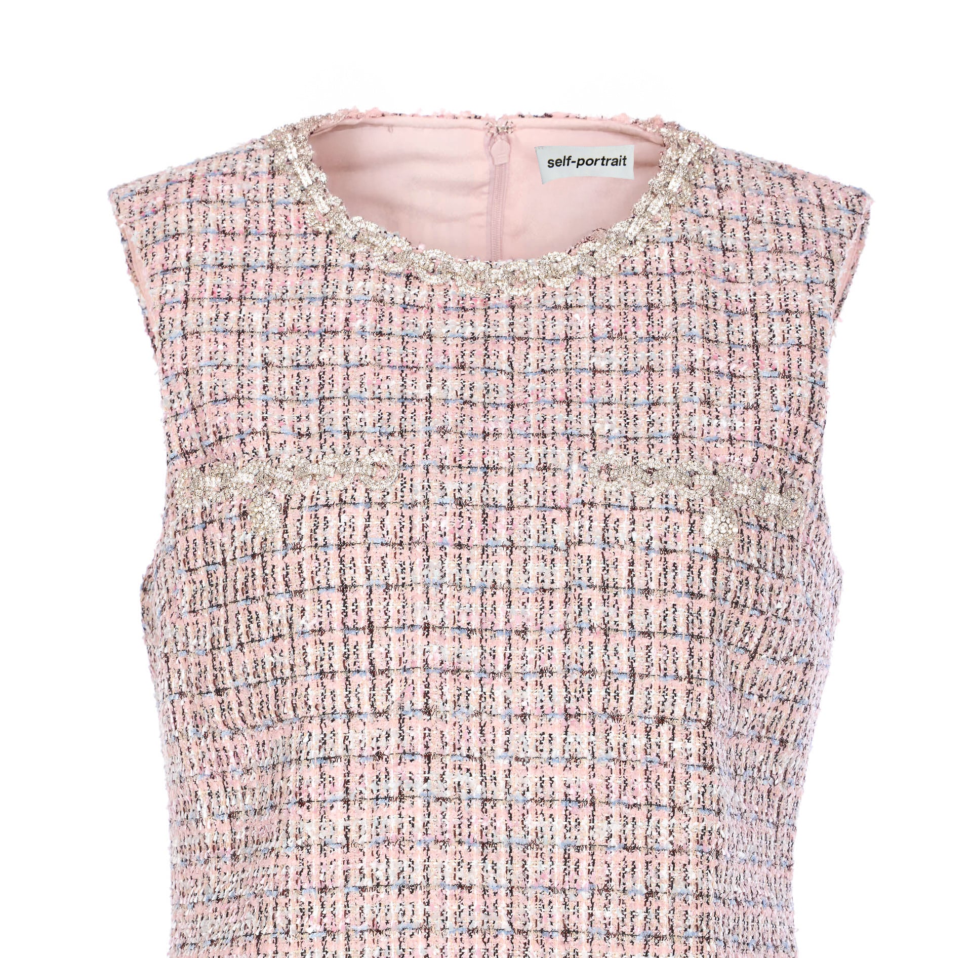 Self Portrait Dresses Pink Polyester
