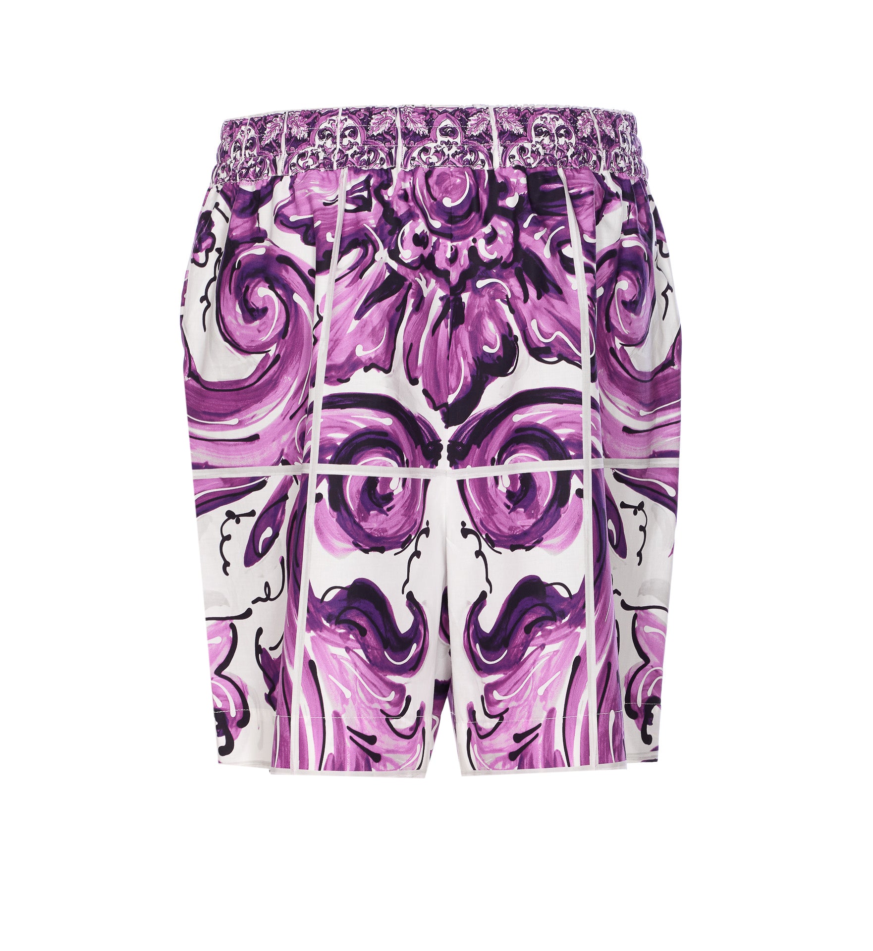 Dolce & Gabbana Shorts Purple Cotton